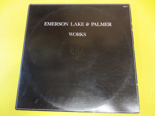 EMERSON LAKE and PALMER, Works, Rock Records, Vintage Vinyl, Records, Vinyl Records, Vinyl Albums, Rock Vinyl, 1977 Records
