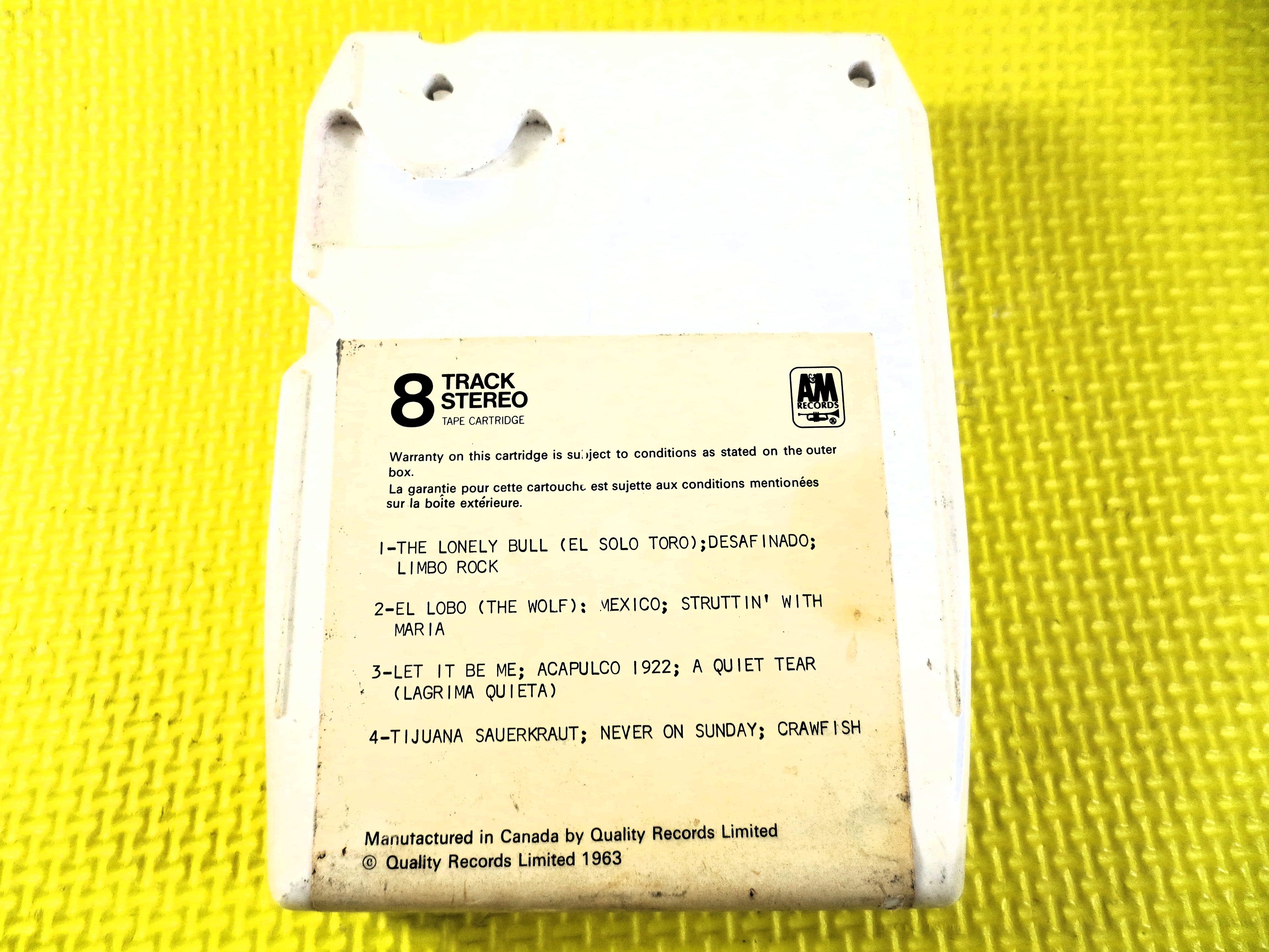 Herb Alpert & the Tijuana Brass – The Lonely Bull (1972) 8-Track