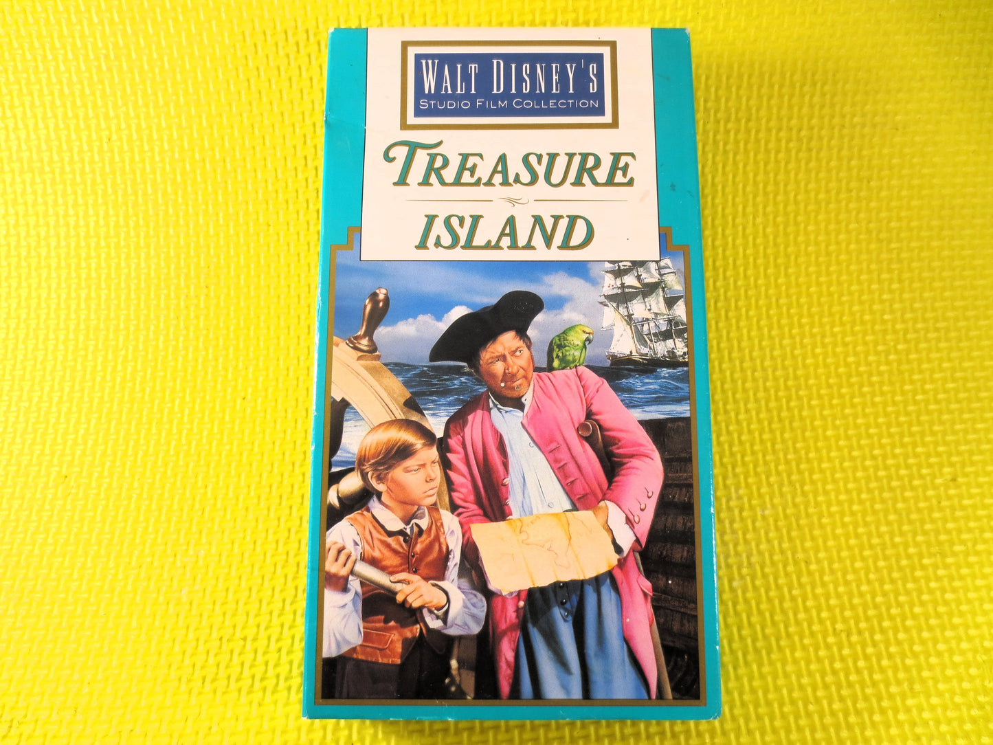 TREASURE ISLAND, Rare Vhs 041, TREASURE Island Vhs, Walt Disney Vhs, Treasure Island Film, Disney Classic Vhs, Disney Vhs, Disney Movies