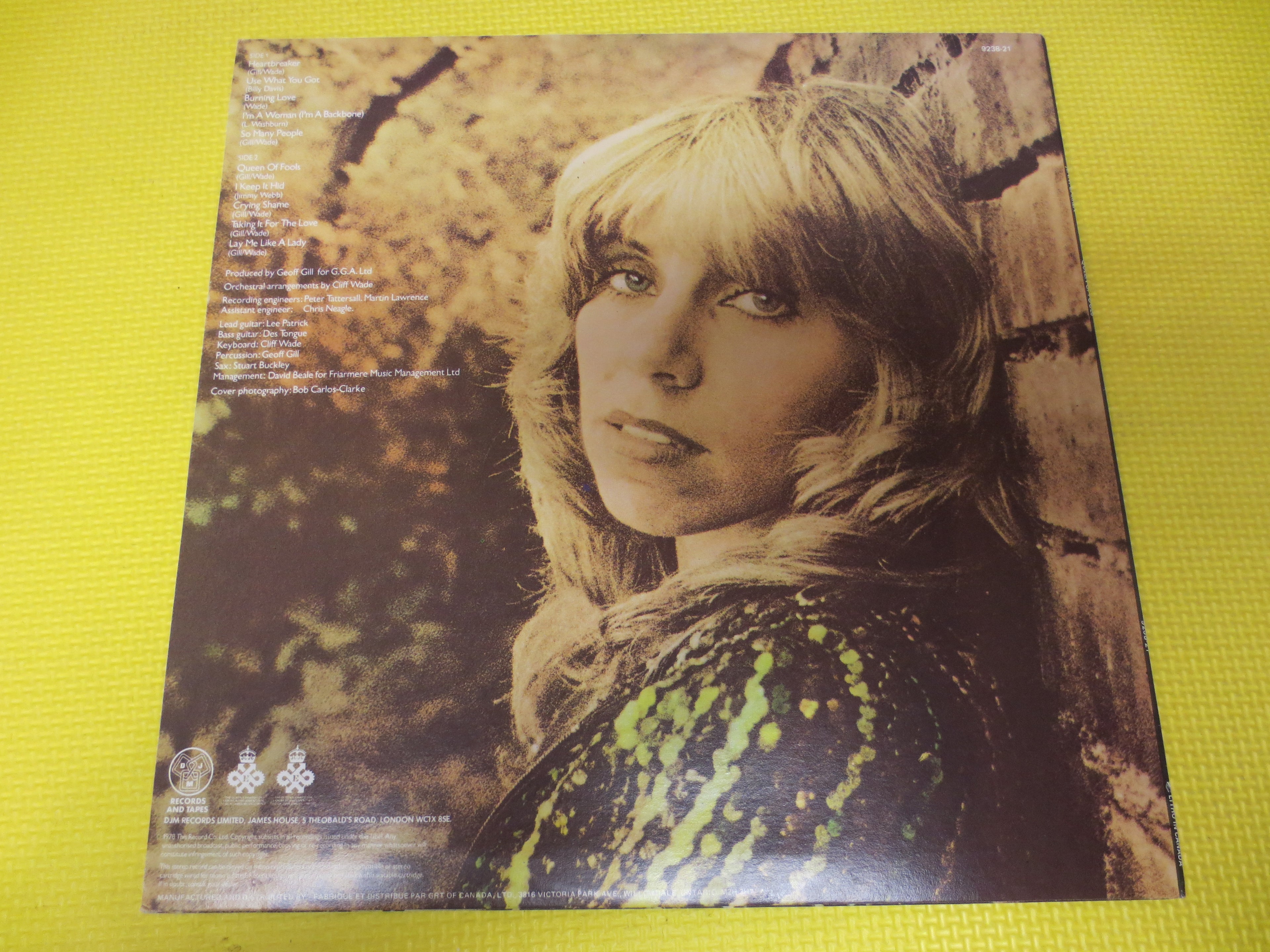 JENNY DARREN, Queen of Fools, Vintage Album, 1978 Record, Vinyl Lp