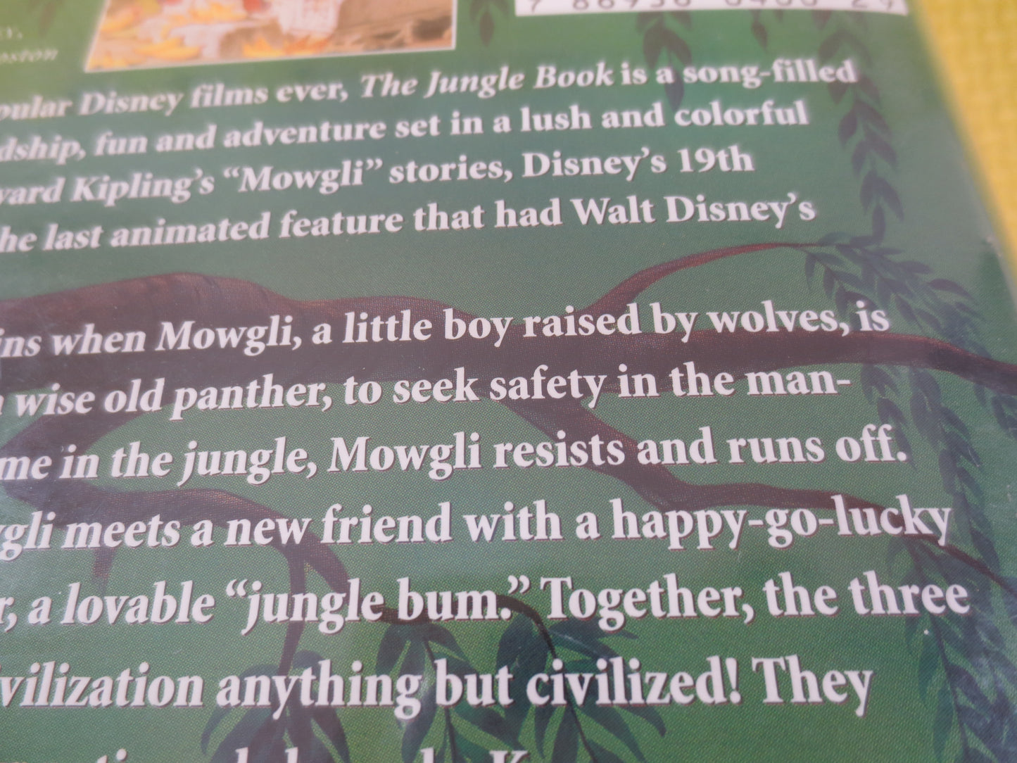 The JUNGLE BOOK, Rare Vhs 11070, The Jungle Book Video, Walt Disney Vhs, The Jungle Book Vhs, Disney Classic Vhs, Disney Vhs, Disney Movies