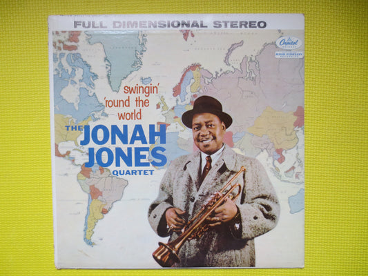 JONAH JONES Quartet, SWINGIN', Vintage Jazz, Jonah Jones Records, Jonah Jones Album, Jonah Jones Lp, Jazz Lp, 1959 Records