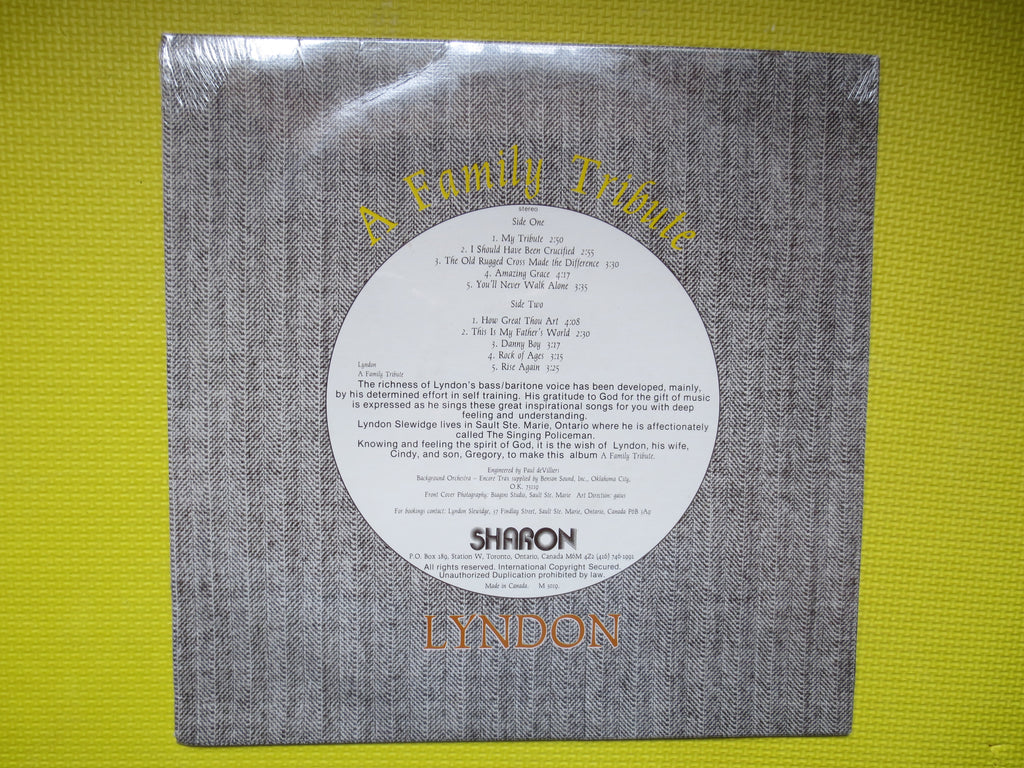 Lyndon – A Family Tribute (1975) Vinyl LP — Factory Sealed