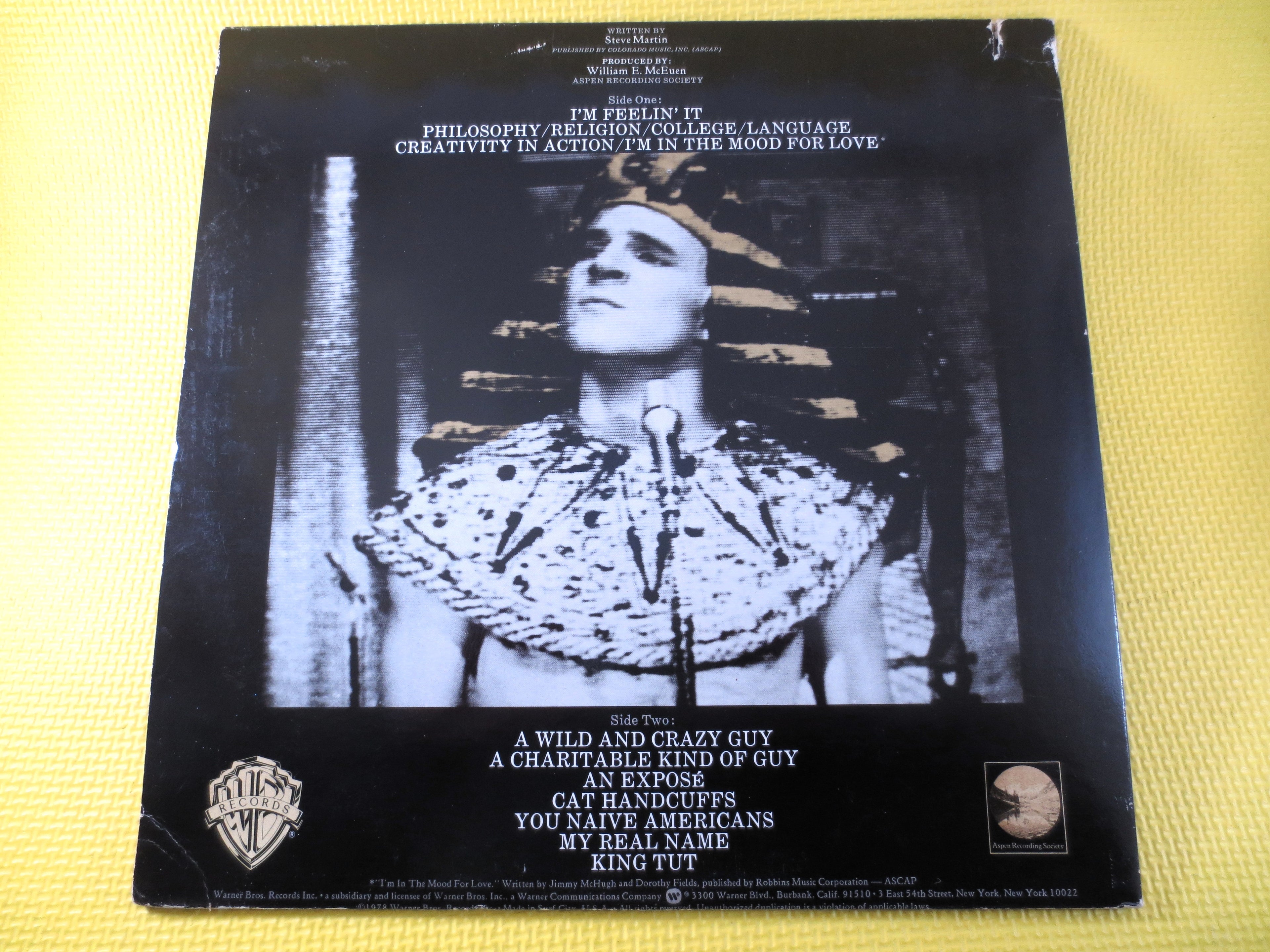 Steve Martin – A Wild and Crazy Guy (1978) Vinyl LP
