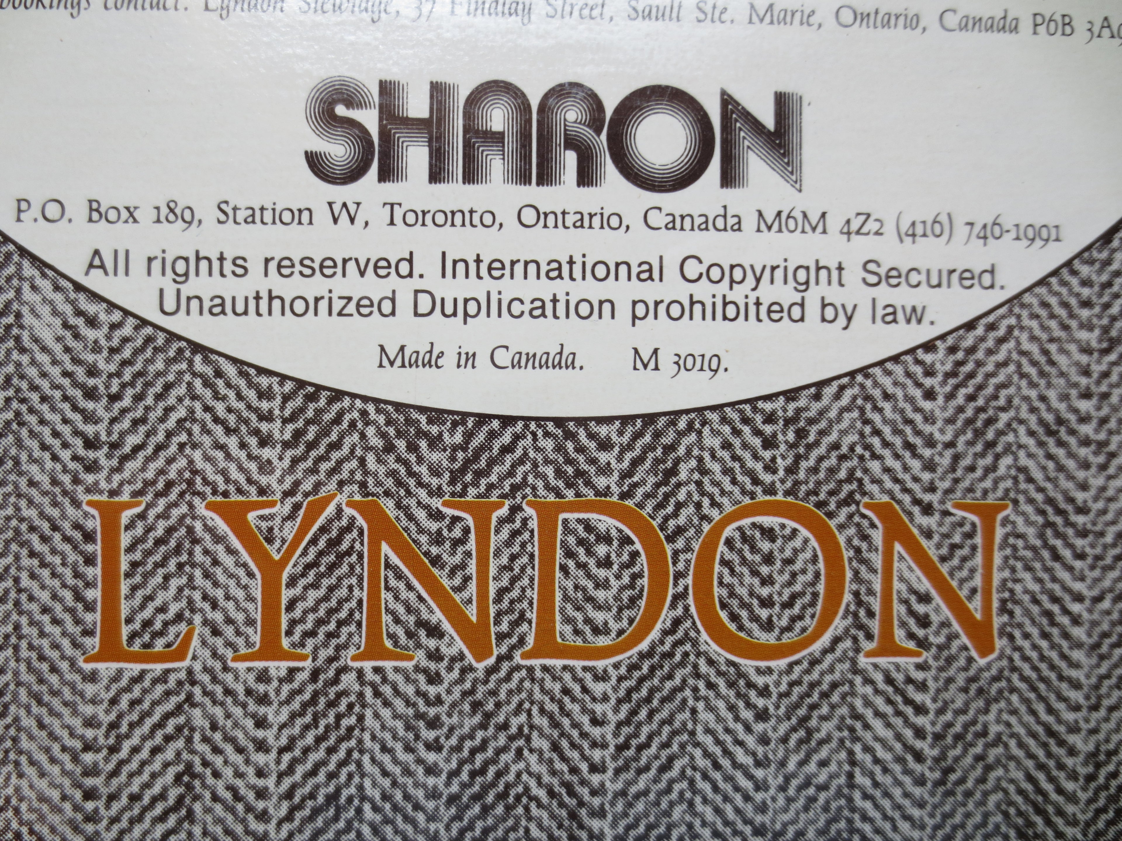 Lyndon – A Family Tribute (1975) Vinyl LP — Factory Sealed