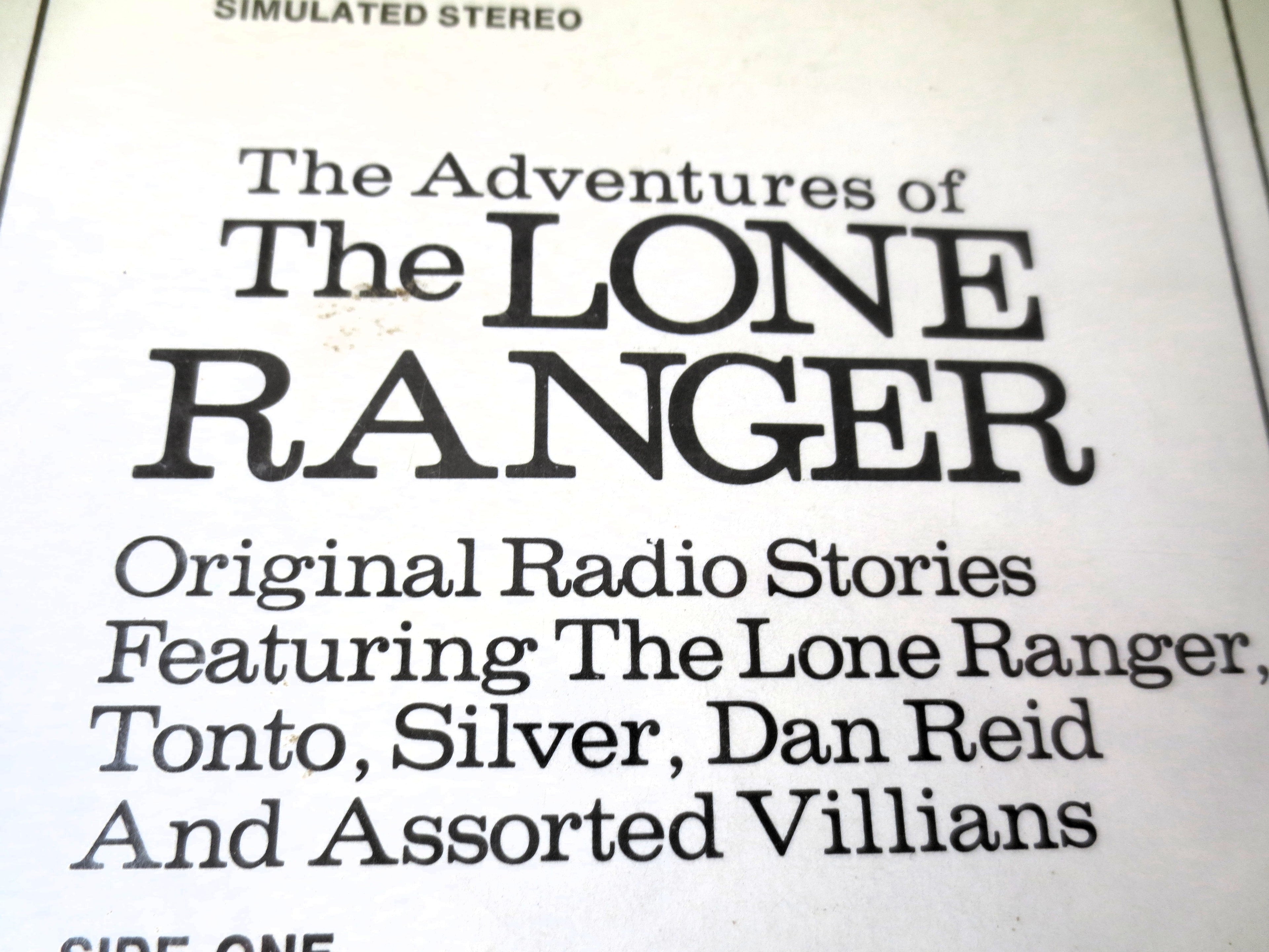 The Lone Ranger – The Adventures of the Lone Ranger (1969) Vinyl LP — Factory Sealed