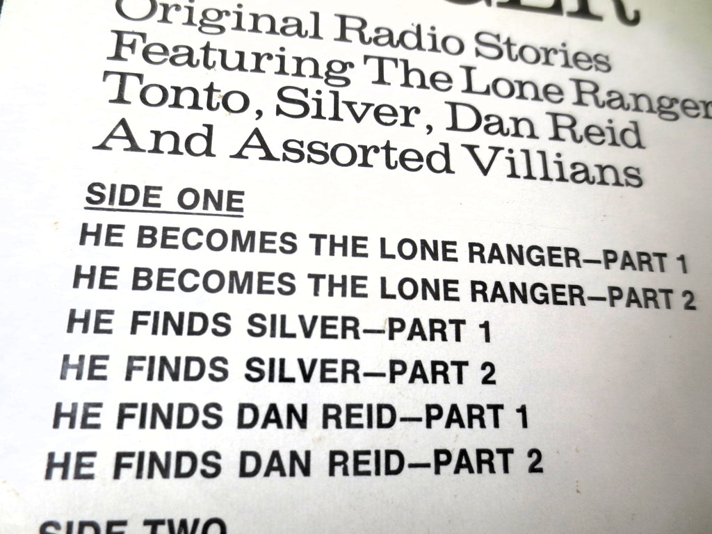 The Lone Ranger – The Adventures of the Lone Ranger (1969) Vinyl LP — Factory Sealed
