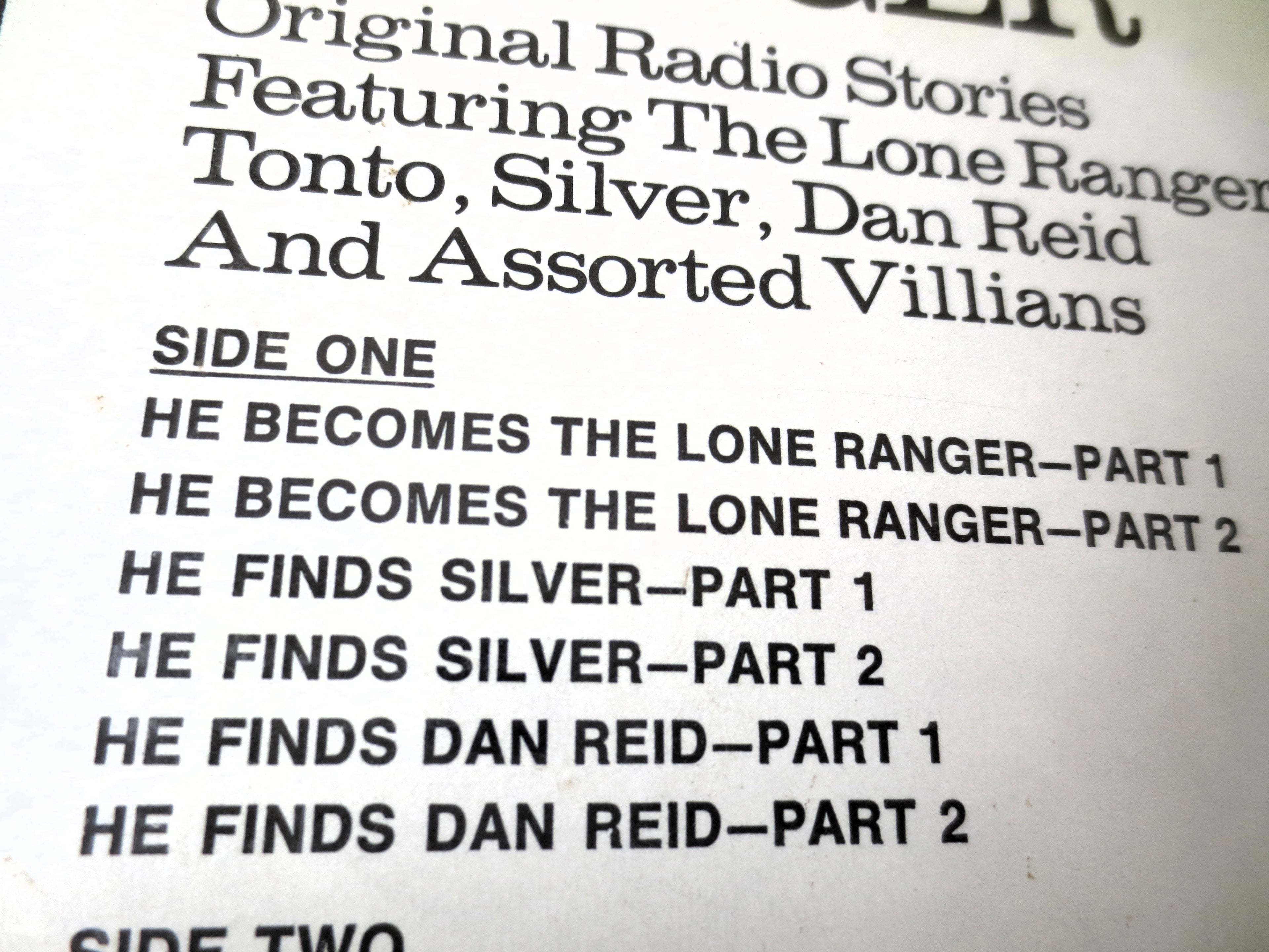 The Lone Ranger – The Adventures of the Lone Ranger (1969) Vinyl LP — Factory Sealed