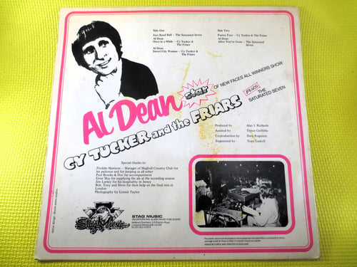 AL DEAN, Cy TUCKER and The Friars, Comedy Record, Comedy Album, Novelty Records, Novelty lps, Funny Albums, Vintage Records, 1961 Records