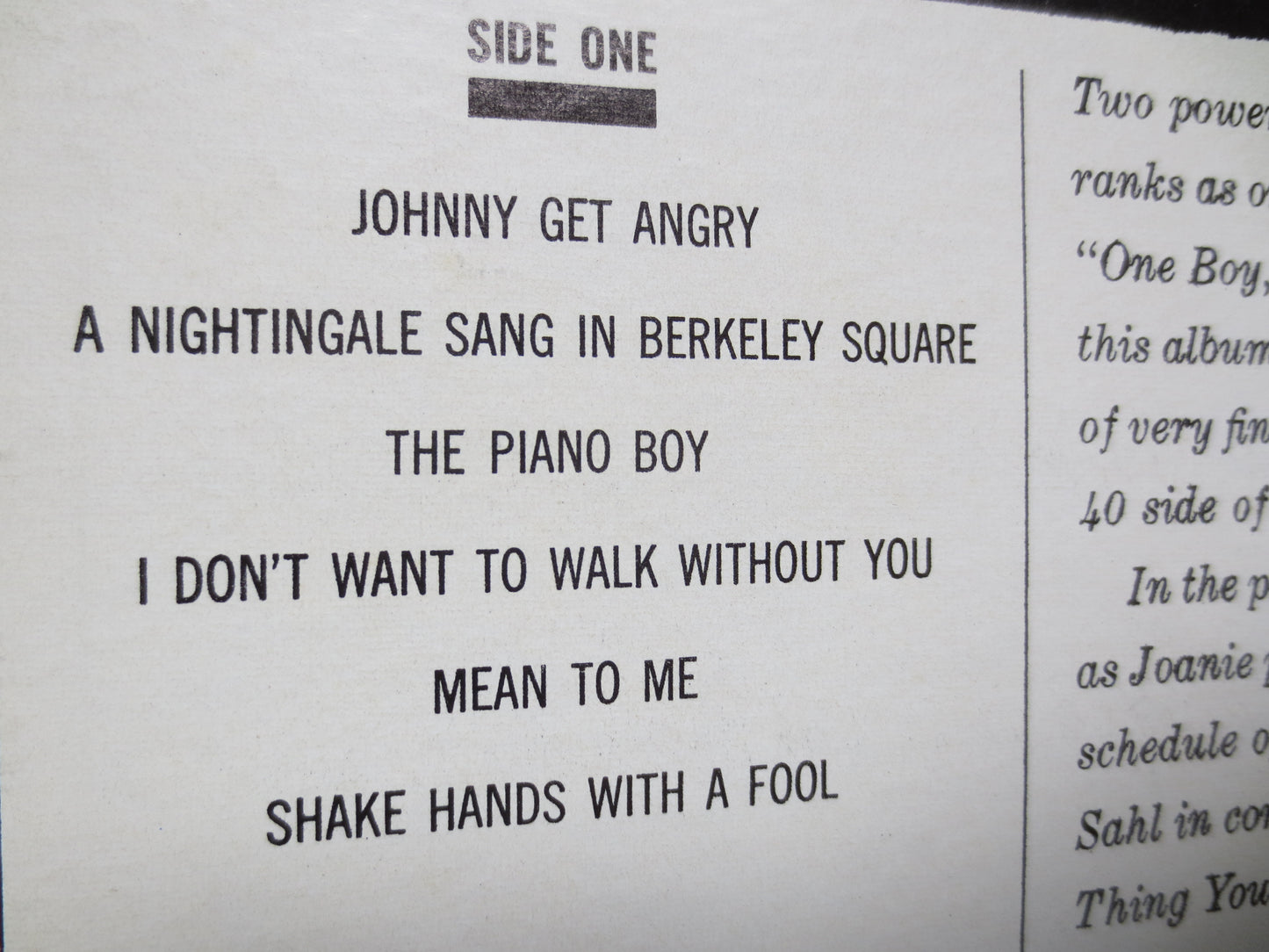 JOANIE SOMMERS, Johnny GET Angry, Joanie Sommers Album, Joanie Sommers Lp, 60s Lps, Pop Music Albums, 60s Lp, 1962 Records
