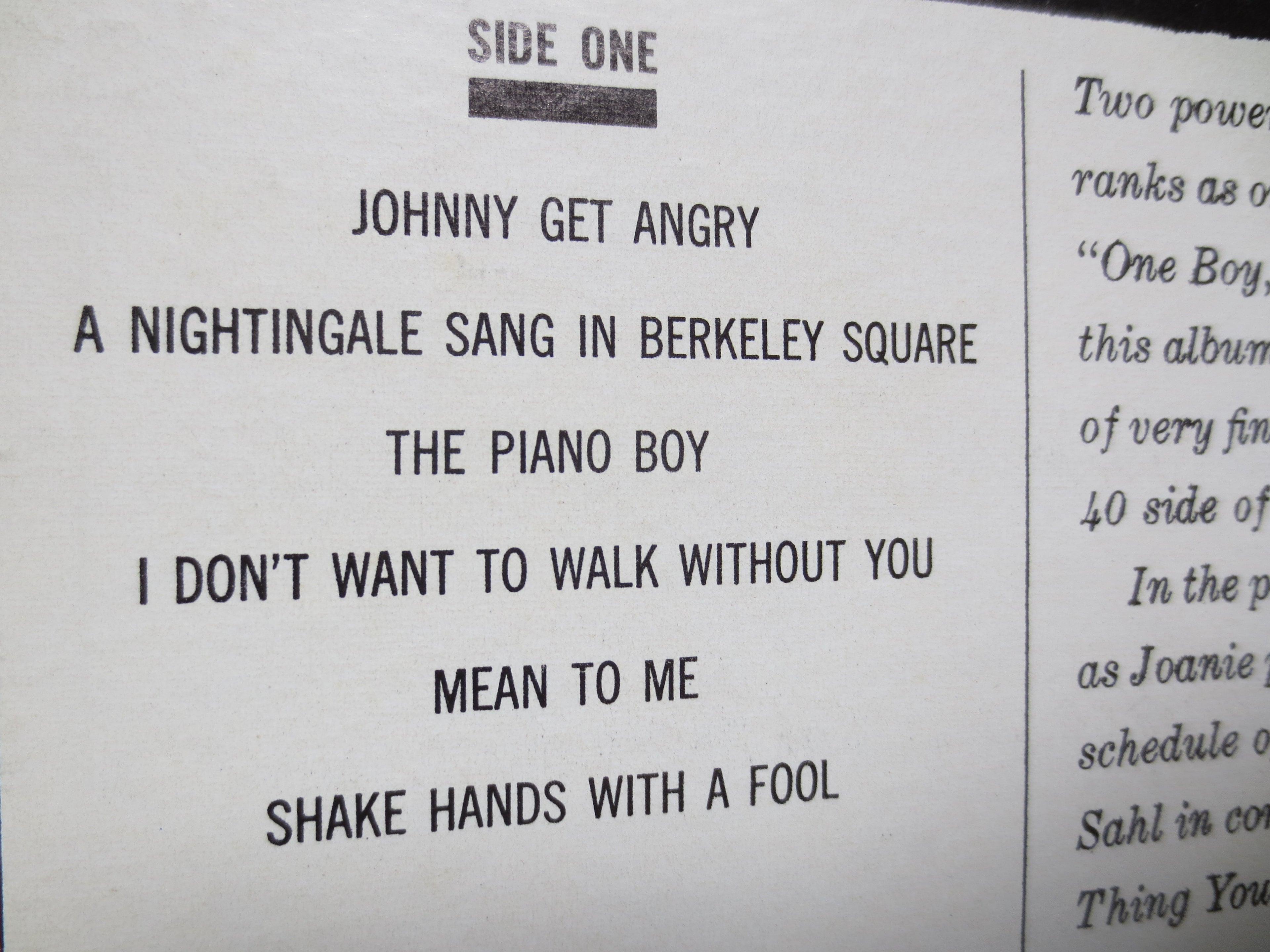 JOANIE SOMMERS, Johnny GET Angry, Joanie Sommers Album, Joanie Sommers Lp, 60s Lps, Pop Music Albums, 60s Lp, 1962 Records