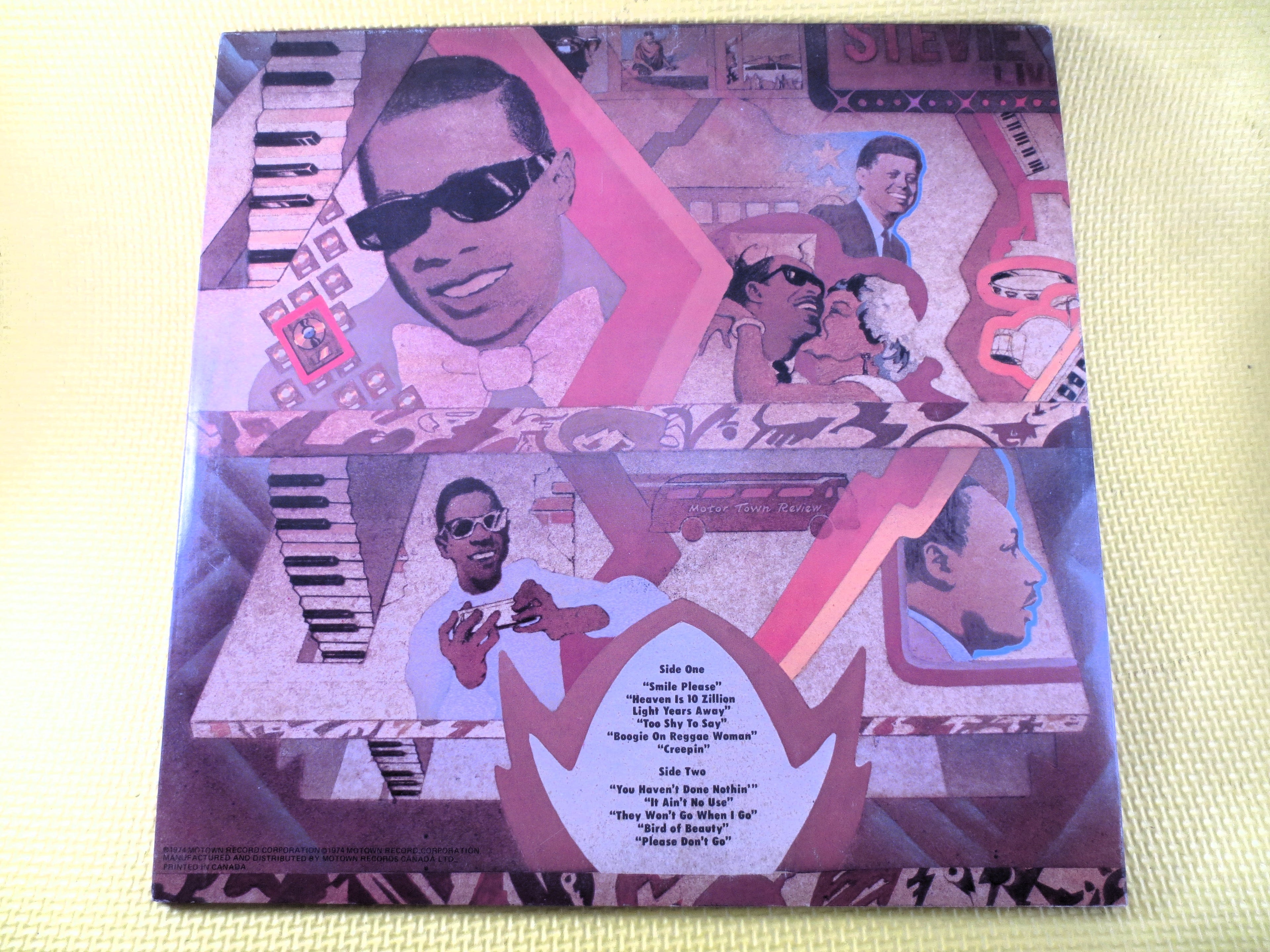 STEVIE WONDER, Fulfillingness First Finale, Vintage Album, 1974 Record, Vinyl Lp