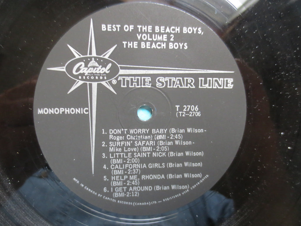 The Beach Boys – Best of the Beach Boys Vol. 2 (1967) Vinyl LP