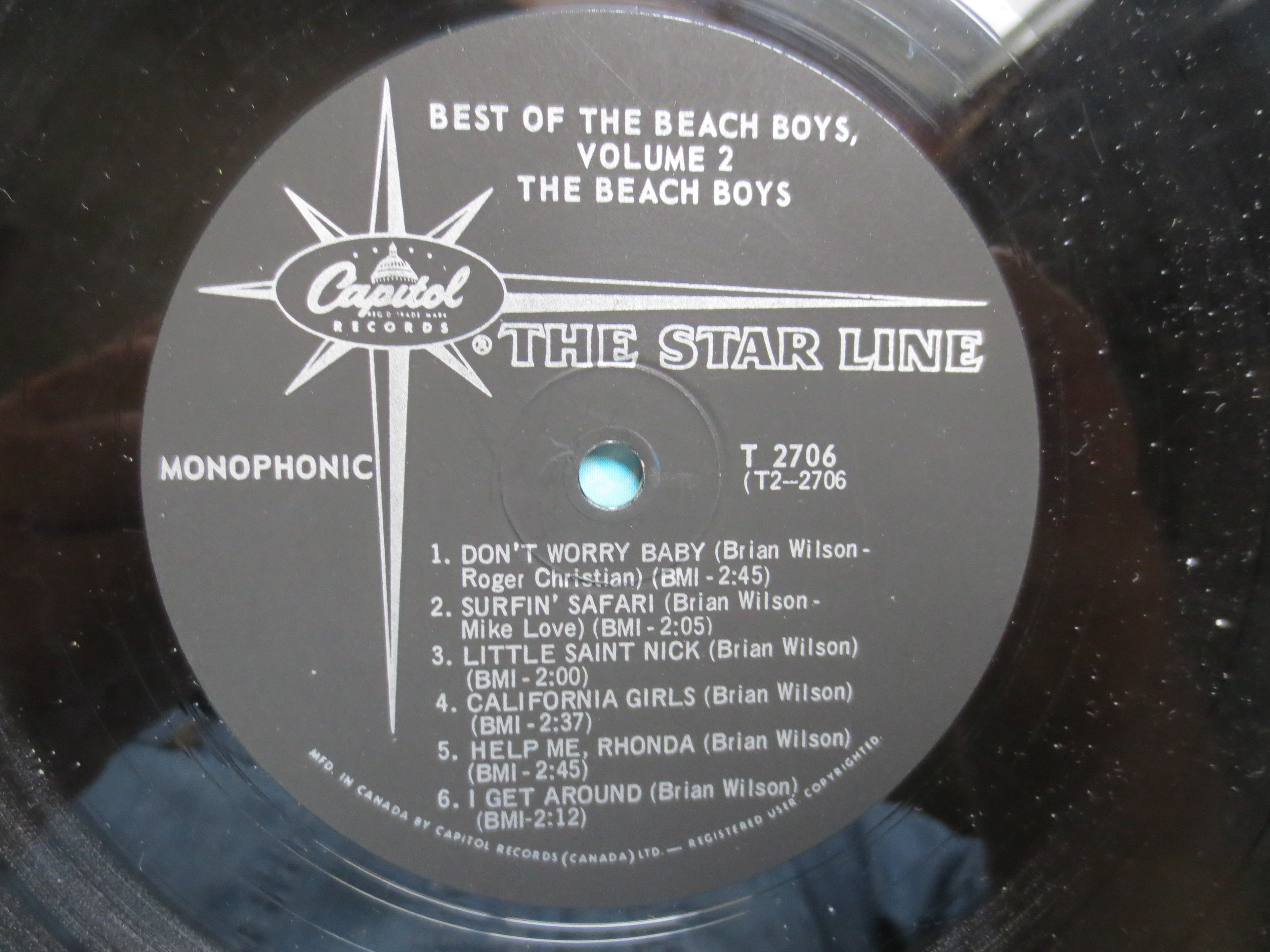 The Beach Boys – Best of the Beach Boys Vol. 2 (1967) Vinyl LP