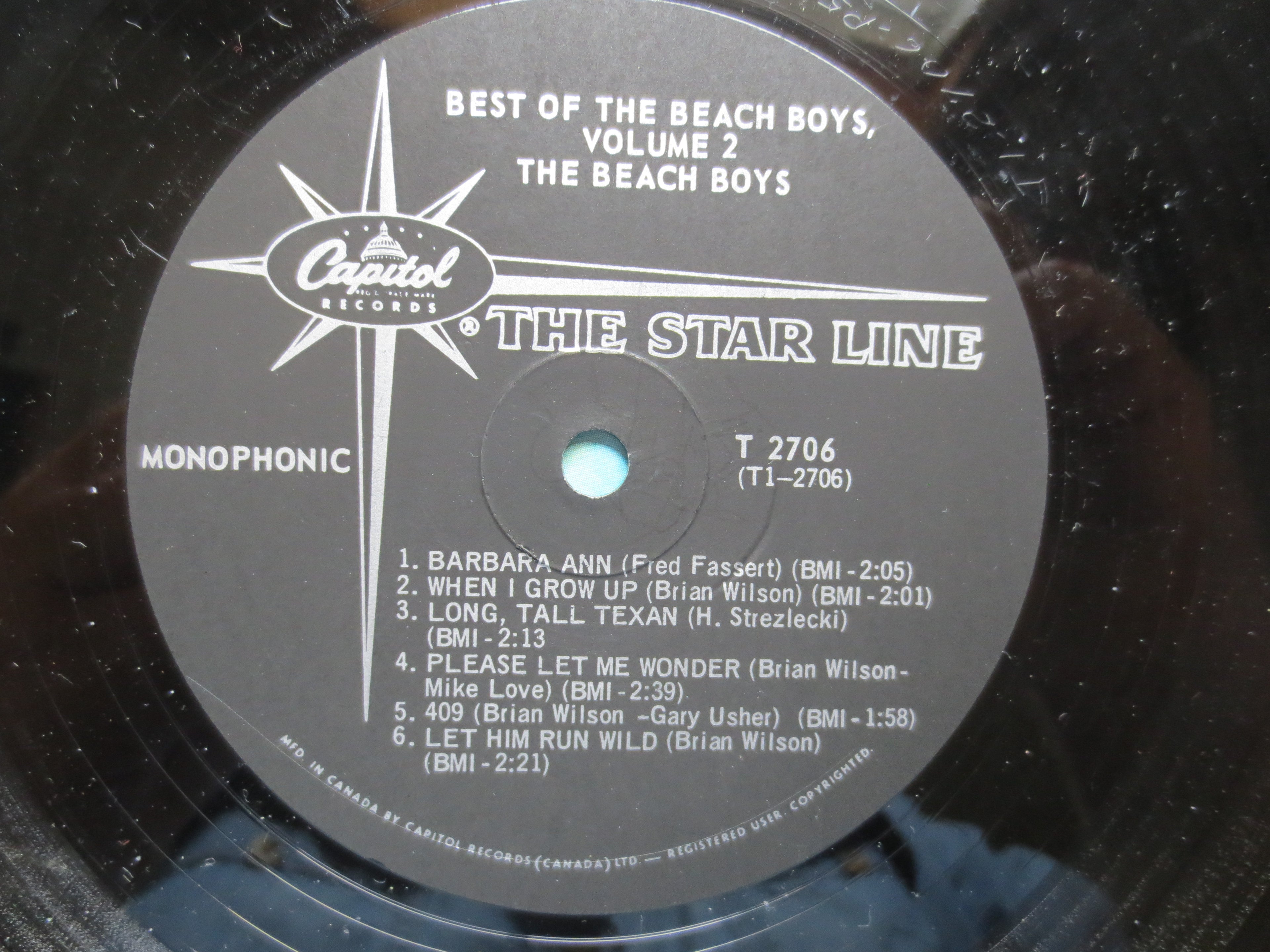The Beach Boys – Best of the Beach Boys Vol. 2 (1967) Vinyl LP