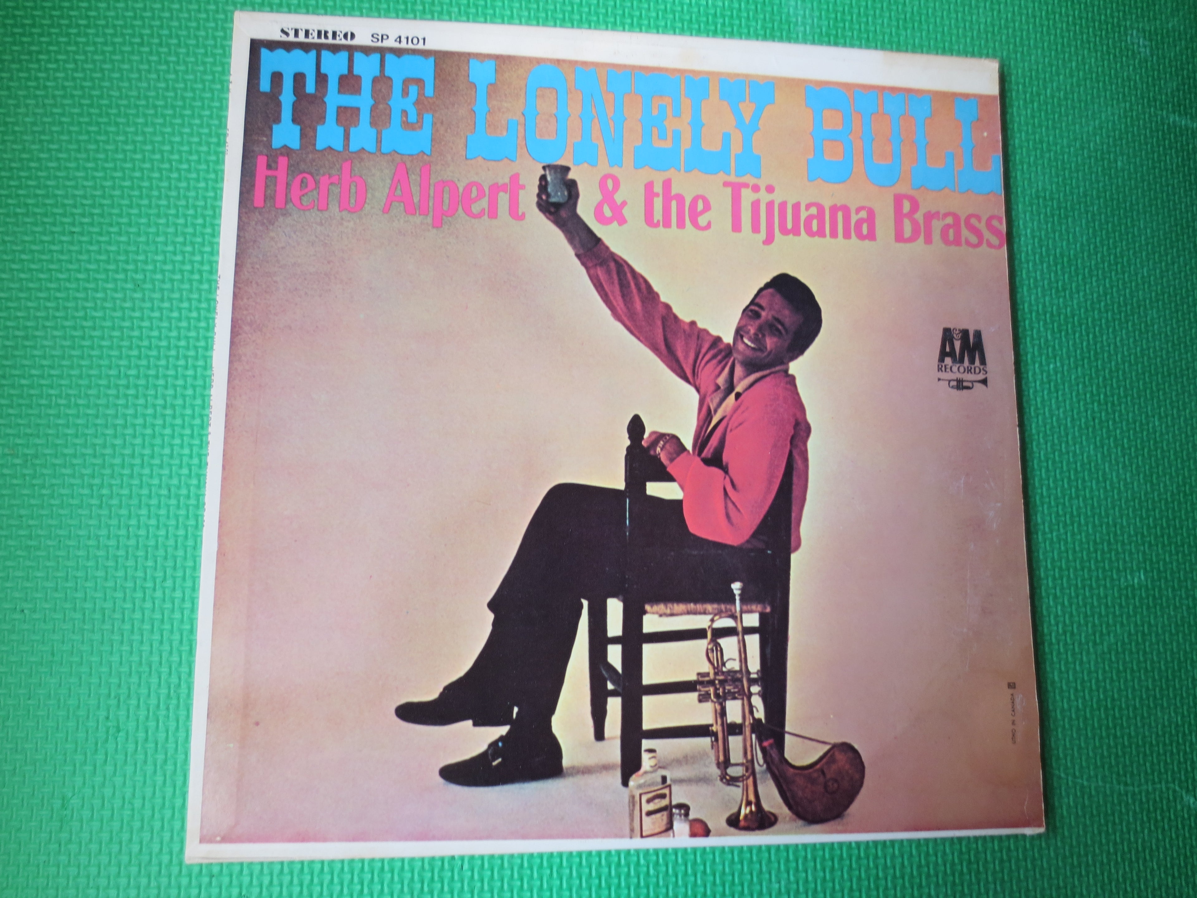 HERB ALPERT & The Tijuana Brass, The Lonely Bull, Vintage Album, 1962 Record, Vinyl Lp
