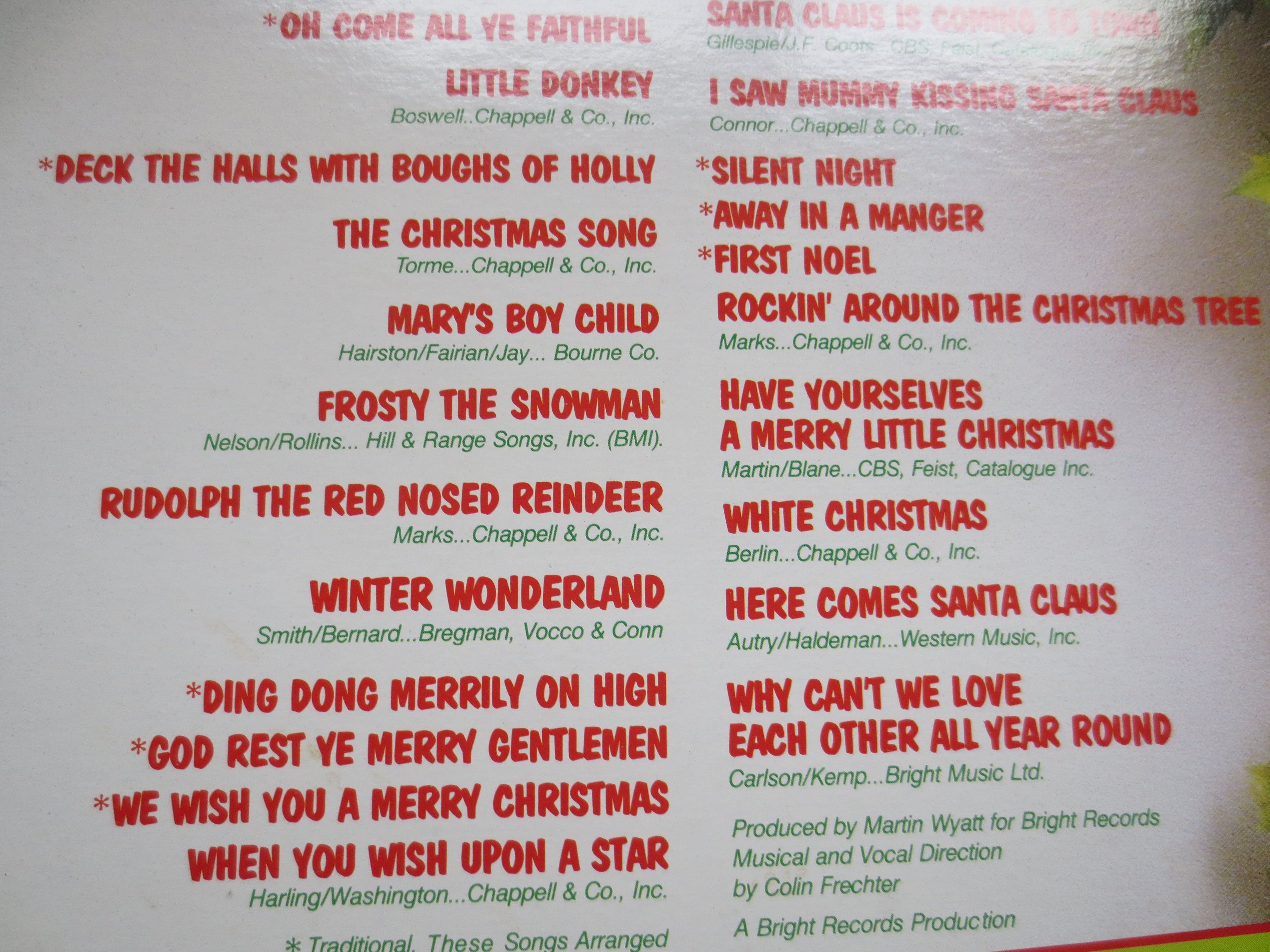 Mini-Pops – Christmas (1984) K-Tel Vinyl LP
