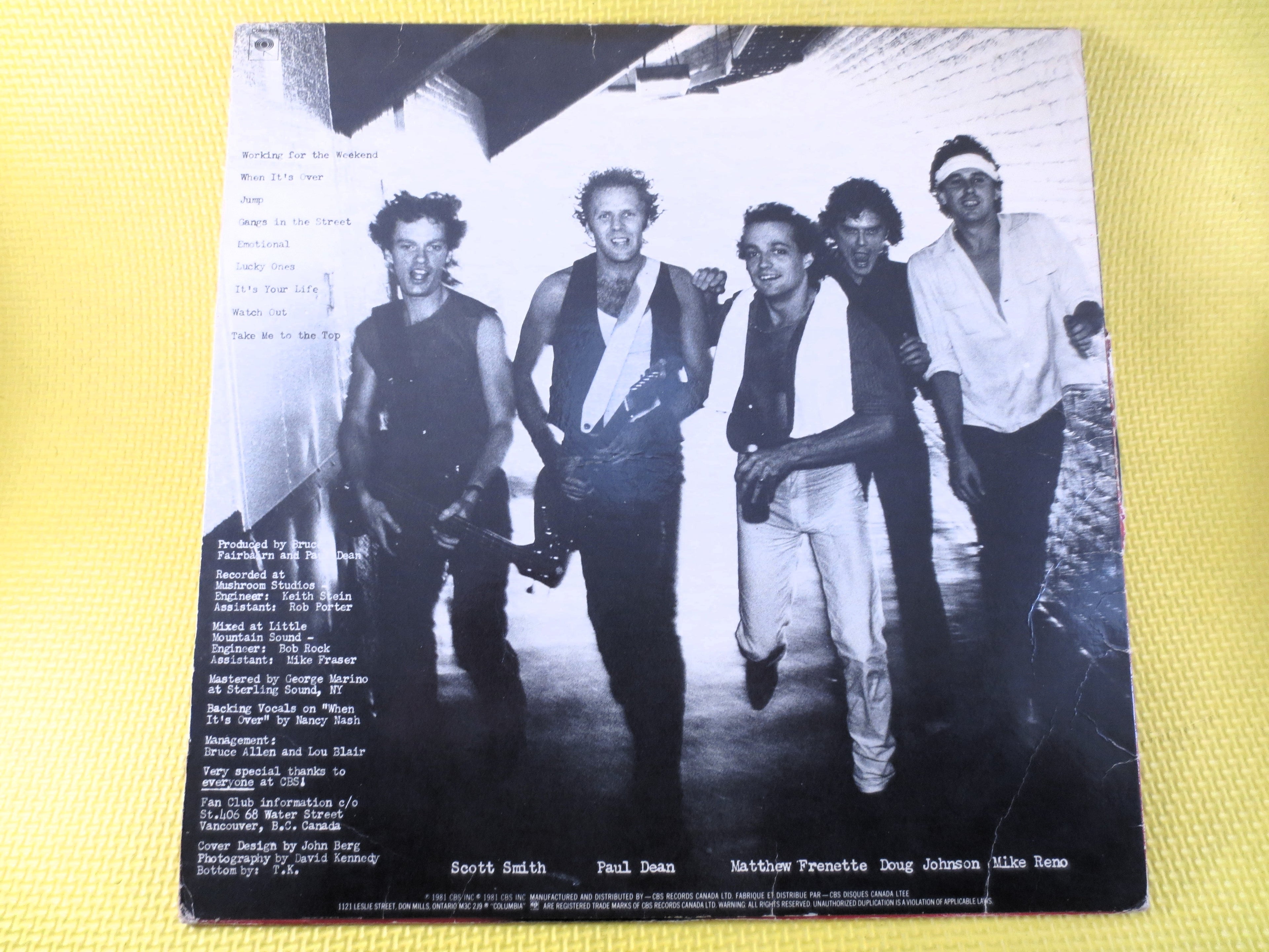 Loverboy – Get Lucky (1981) Vinyl LP