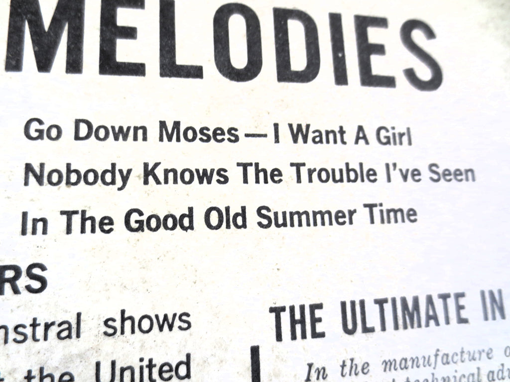 The Oldtimers – Barbershop Melodies (1960) Vinyl LP