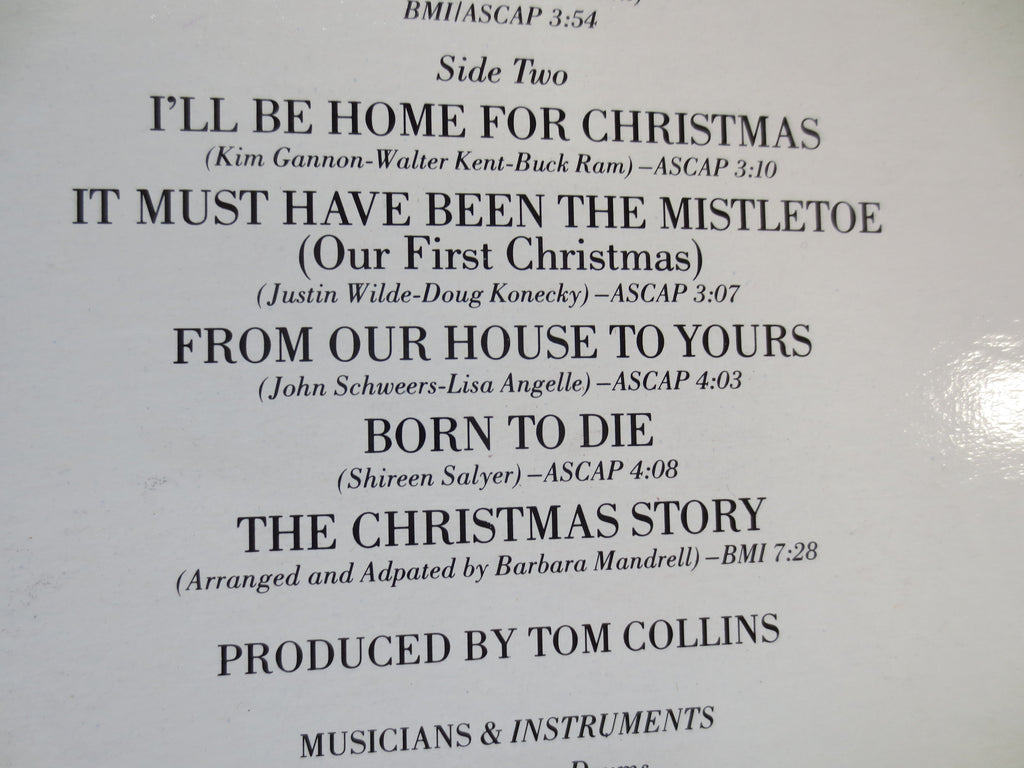 BARBARA MANDRELL, Christmas Album, 1985 Record, Vinyl Lp