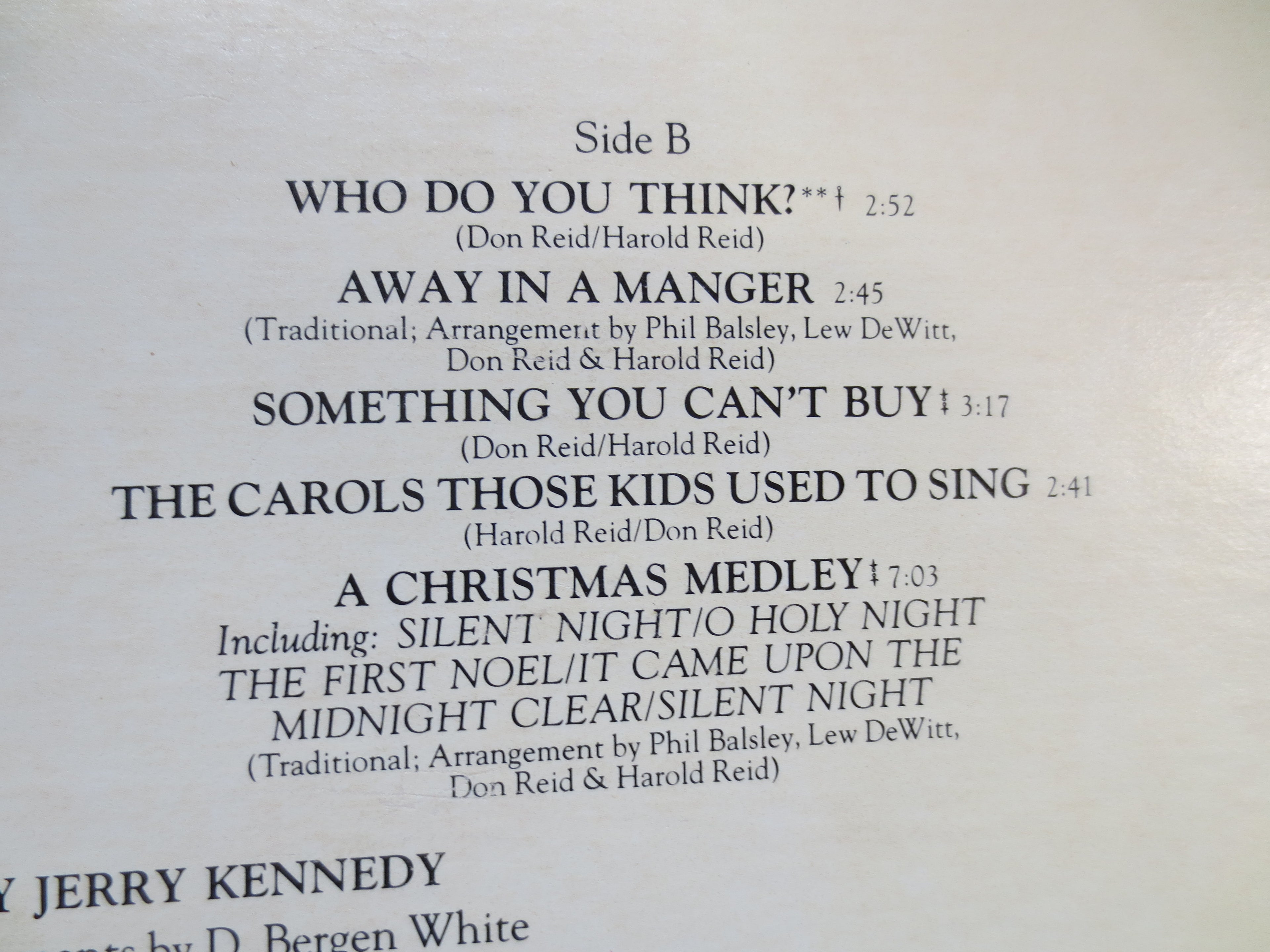 The STATLER BROTHERS, Christmas Card, Vintage Album, 1978 Record, Vinyl Lp