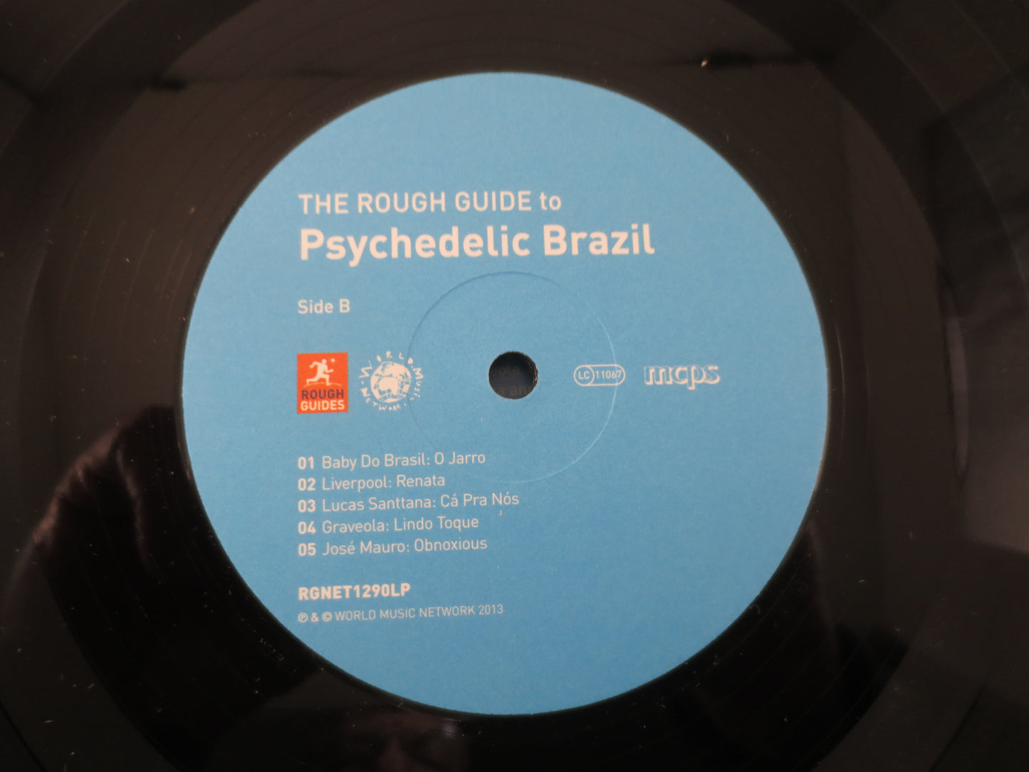 Rough Guide To Psychedelic Brazil, Laranja Freak Record, Tom Ze Album, Siba Record, Lula Cortes Record, Vintage Records, Jose Mauro Record