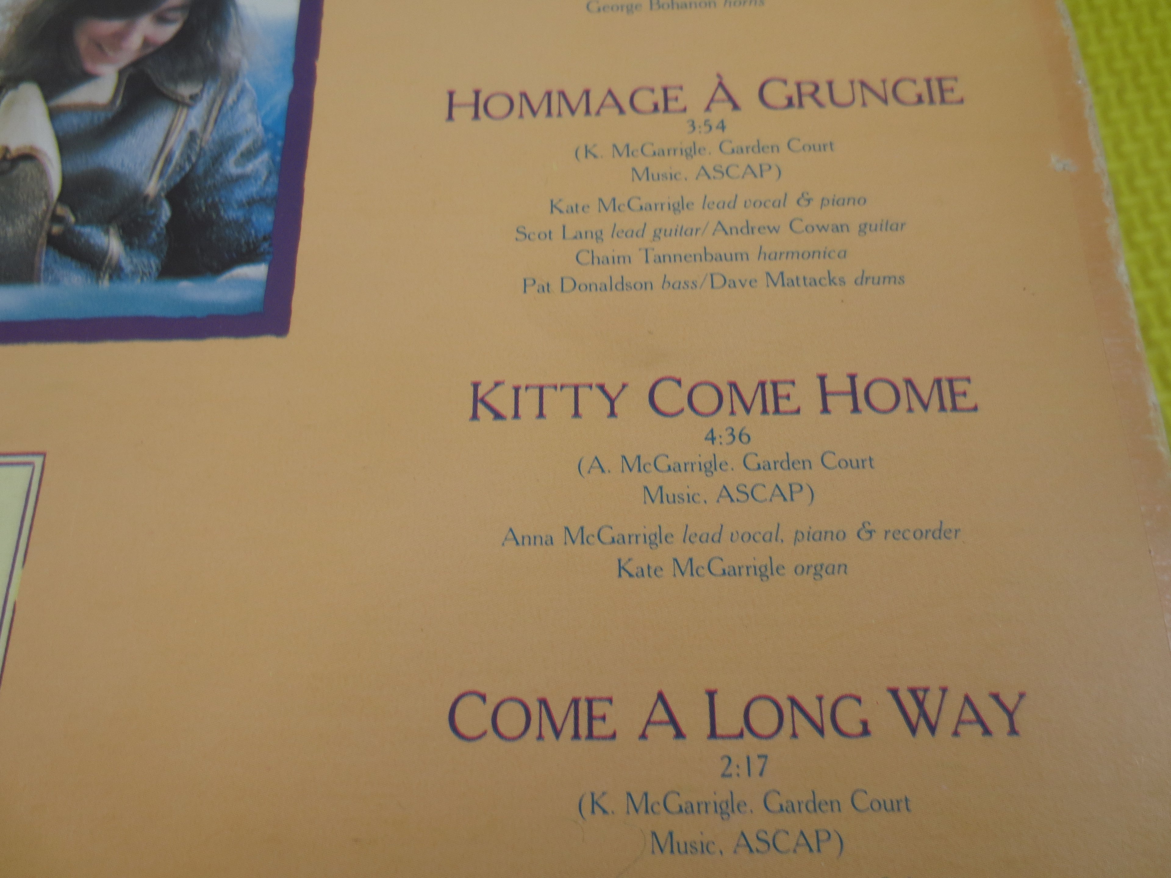 Kate & Anna McGarrigle – Dancer with Bruised Knees (1977) Vinyl LP