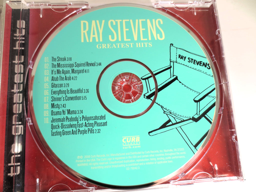 RAY STEVENS, GREATEST Hits, Ray Stevens Cd, Comedy Cd, Novelty Cd, Ray Stevens Hits, Ray Stevens Songs, Comedy Compact Disc, Vintage Cd, Cd