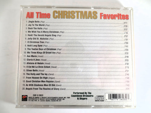 All Time CHRISTMAS FAVORITES, Carols, Christmas Album, Christmas Carols, Christmas Hymns, Choirs, Christmas Cd, Vintage Cd, Christmas Music