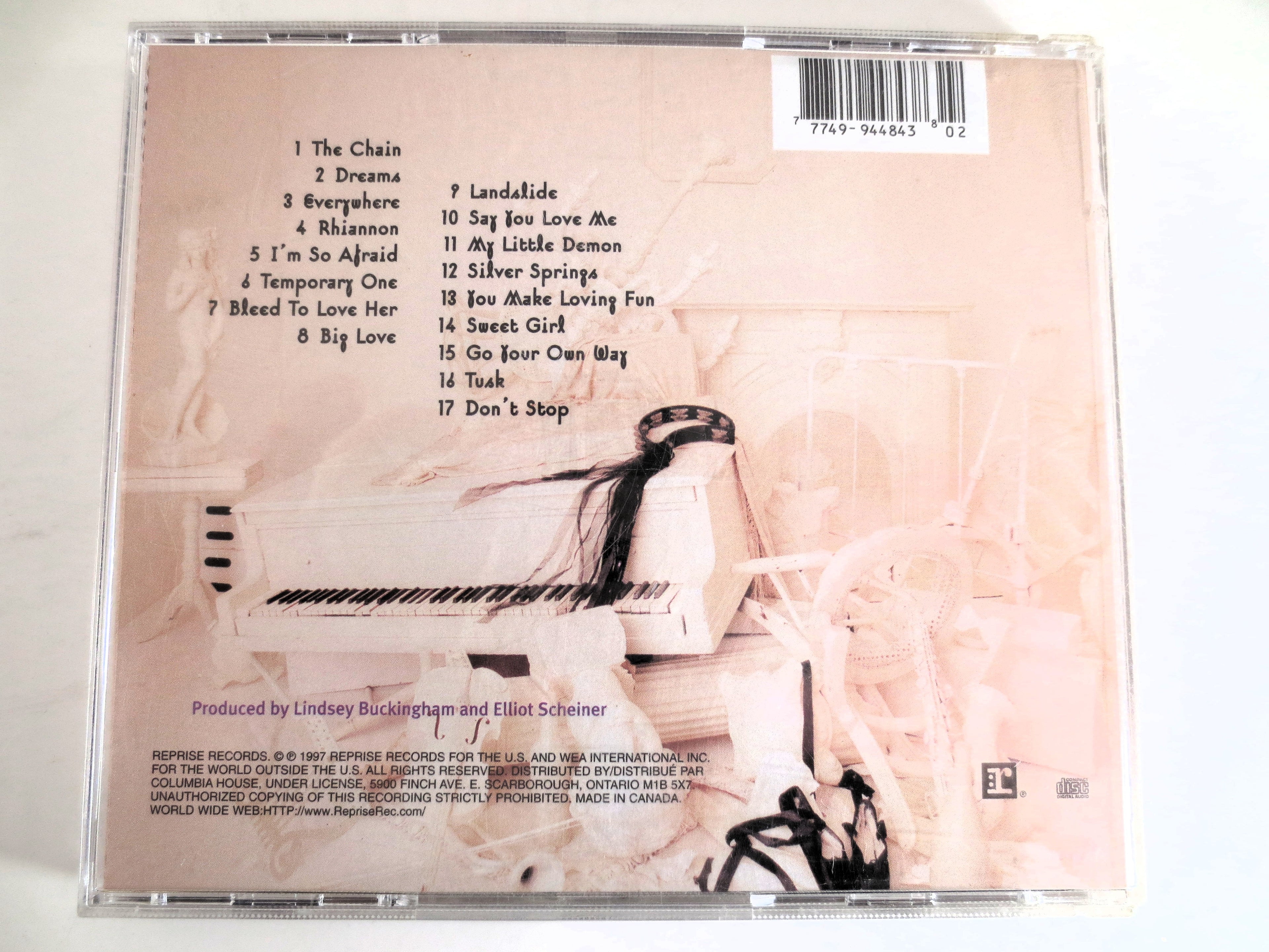 FLEETWOOD MAC, The Dance, 1997 Compact Disc, Vintage Cd