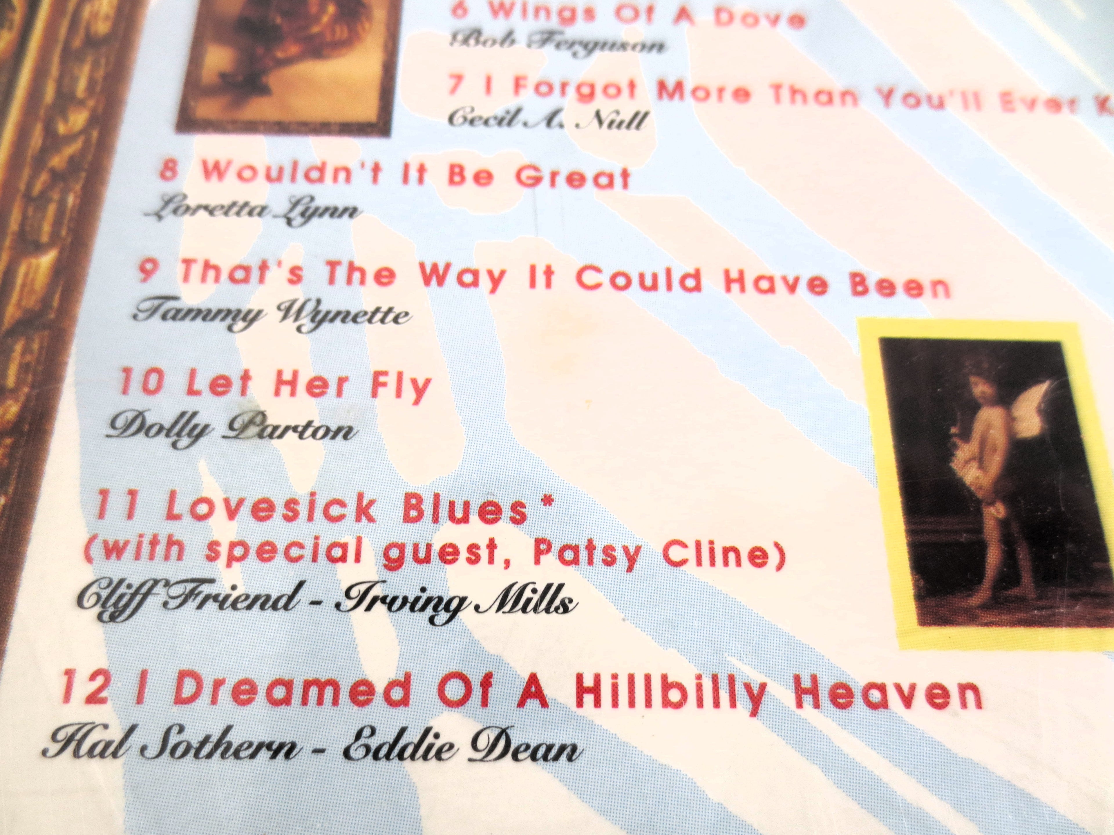 HONKY TONK ANGELS, Dolly Parton, Tammy Wynette, Loretta Lynn, Dolly Parton Cd, Dolly Parton Album, Music Cds, Vintage Cds, 1993 Compact Disc