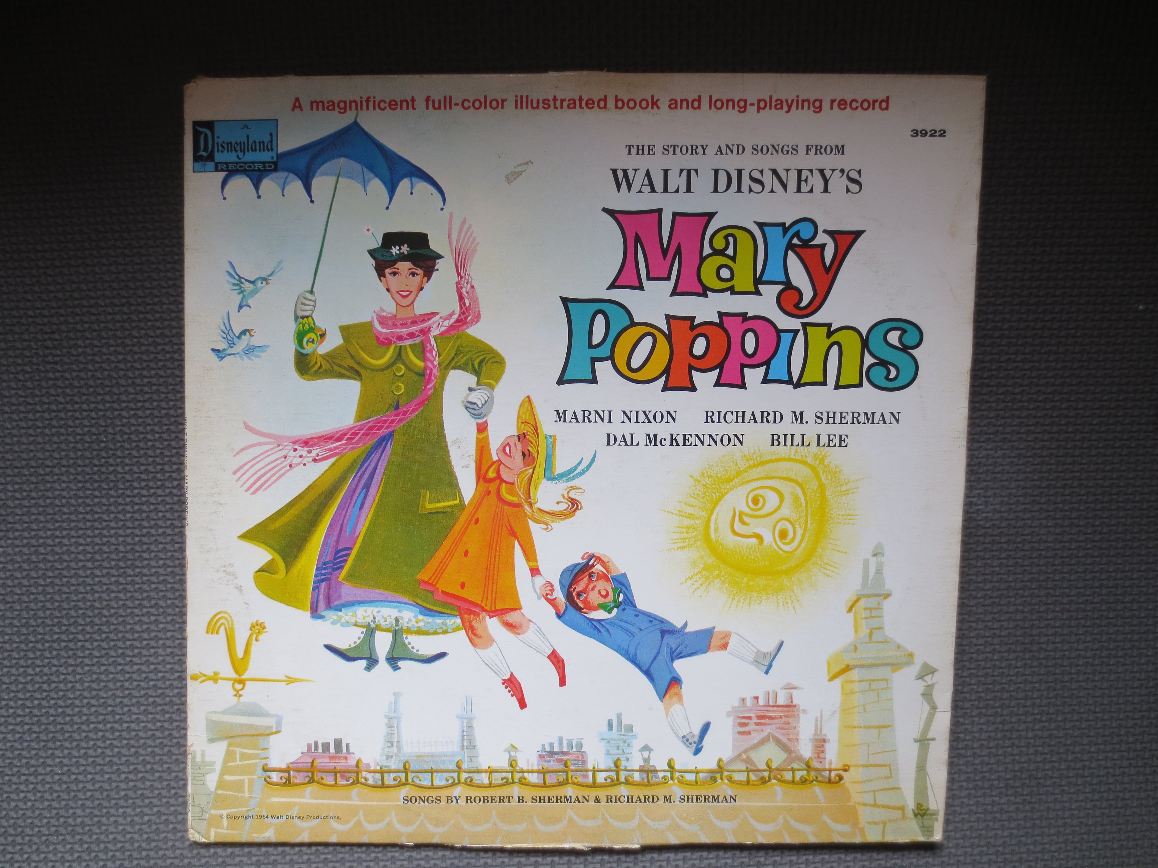 Mary Poppins – Disneyland Records (1964) Vinyl LP