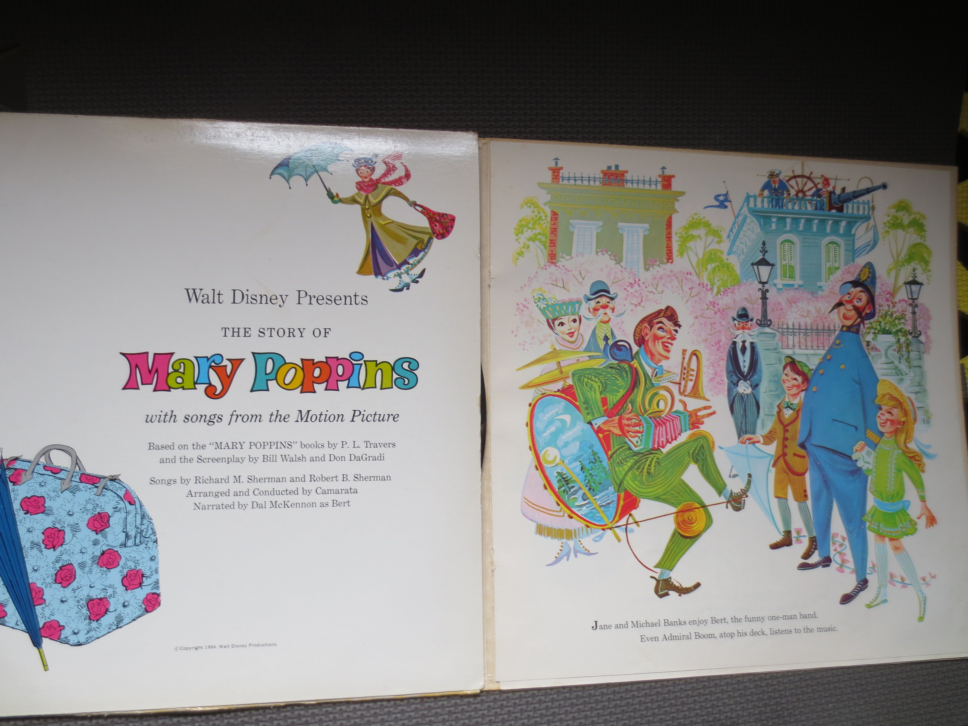 Mary Poppins – Disneyland Records (1964) Vinyl LP