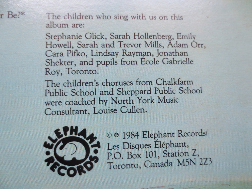 SHARON, LOIS & BRAM, Mainly Mother Goose, Vintage Album, 1984 Record, Vinyl Lp