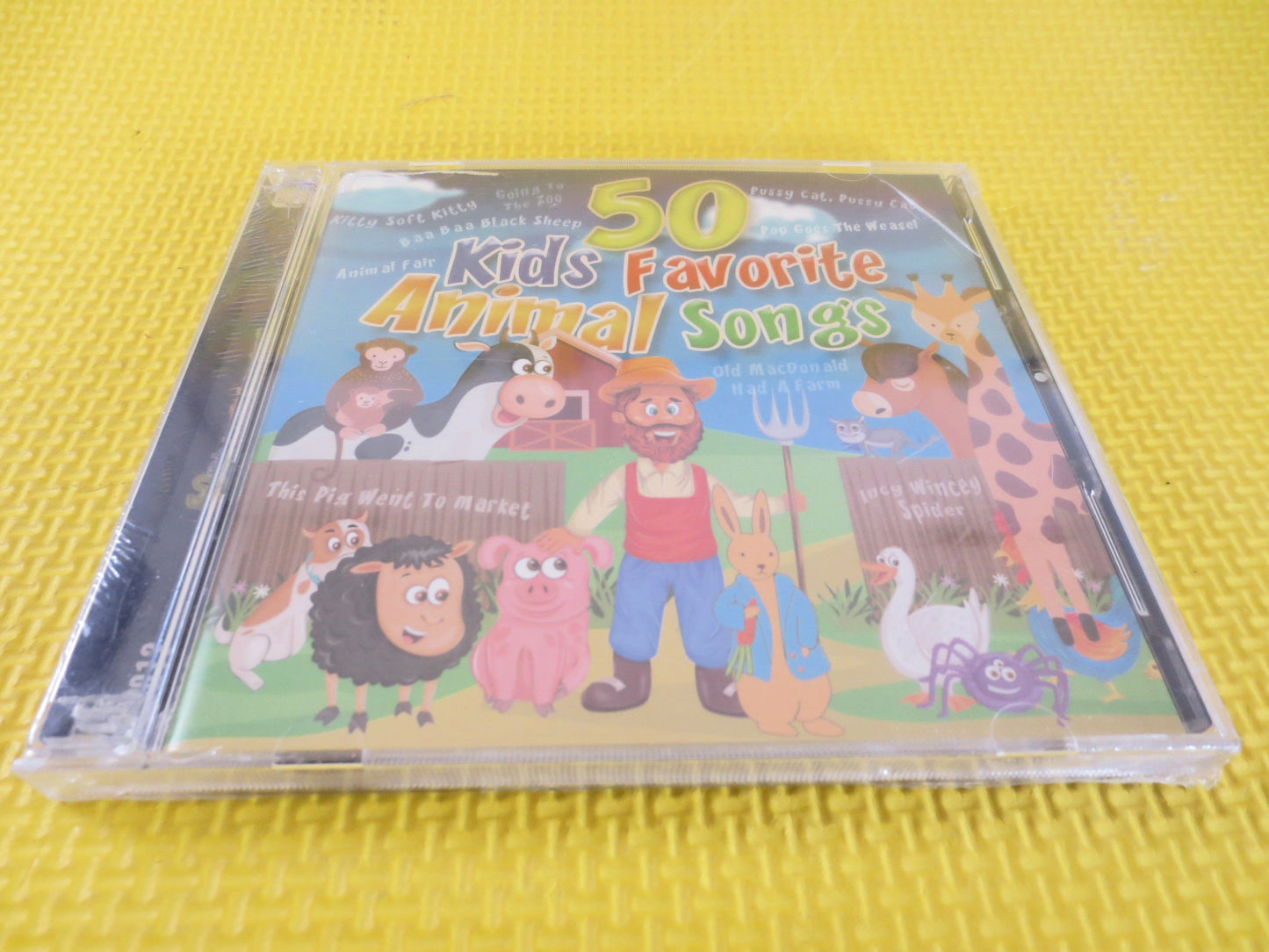 50 KIDS FAVORITE ANIMAL Songs, Kids Cd, Toddler Cd, Kids Compact Disc, Childrens Cd, Childrens Music, Kids Music Cd, Kids Music Cd, 2000 Cd