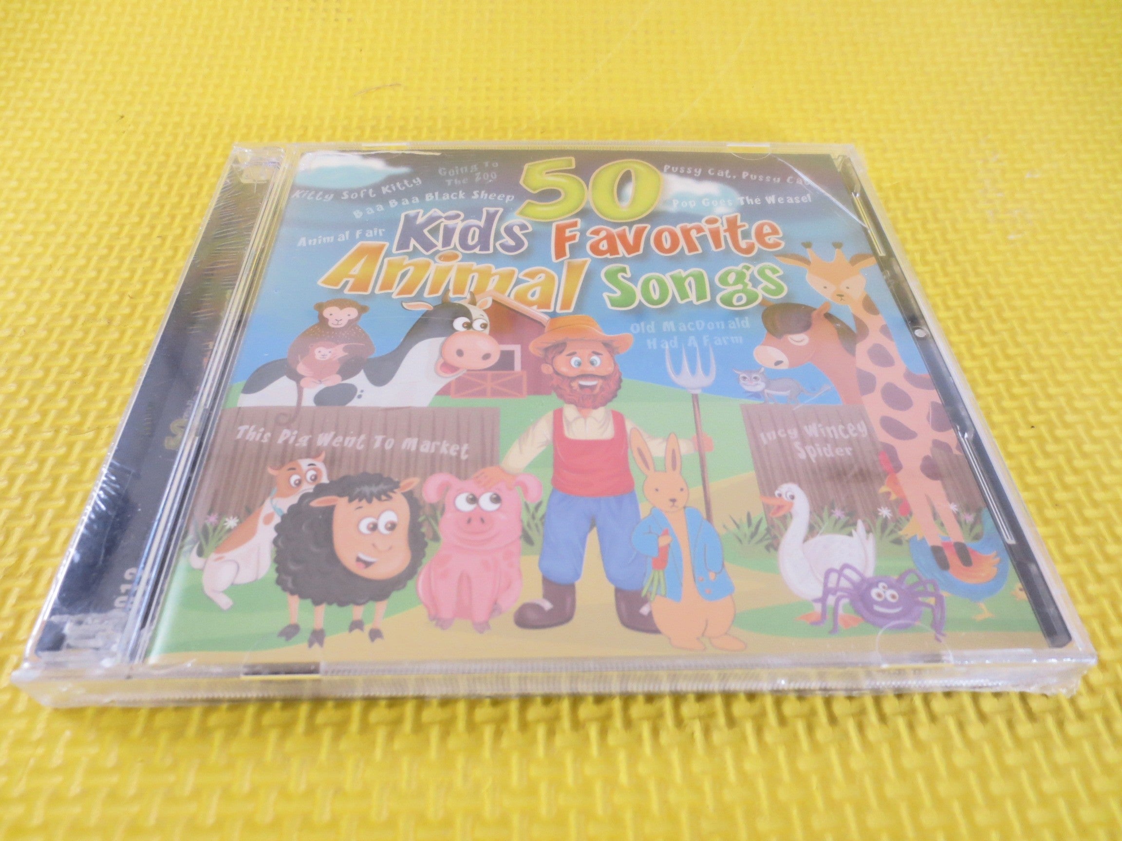 50 Kids' Favorite Animal Songs (2000) CD — Factory Sealed