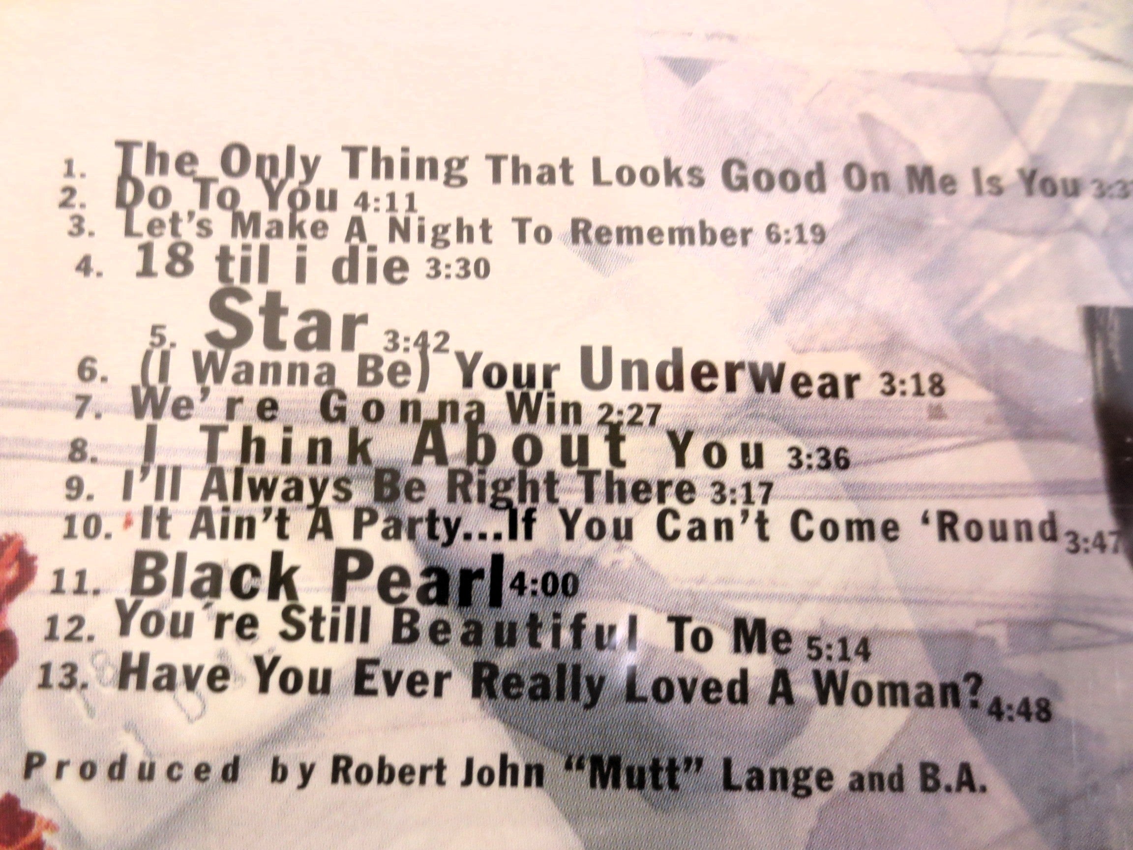 BRYAN ADAMS, 18 Til I Die, 1996 Compact Disc, Vintage Cd