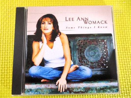 LEE ANN WOMACK, Some Things I Know, Lee Ann Womack Cd, Lee Ann Womack Album, Lee Ann Womack Hits, Country Cd, Vintage Cd, 1998 Compact Disc