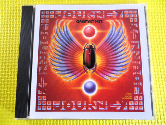JOURNEY, GREATEST Hits, JOURNEY Cd, Journey Hits, Journey Album, Journey Songs, Journey Tunes, Journey Music, Vintage Cds, 1988 Compact Disc