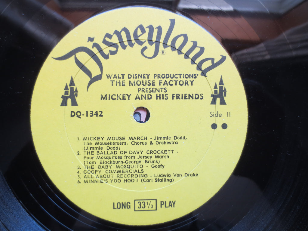 MOUSE FACTORY, DISNEYLAND Records, Disney Records, Disneyland Albums, Disney Album, Disneyland Vinyl, Disney, 1972 Records