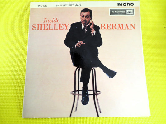 SHELLEY BERMAN Lp, COMEDY Record, Shelley Berman Album, Shelley Berman Vinyl, Comedy Records, Comedy Albums, Vintage Records, 1958 Records
