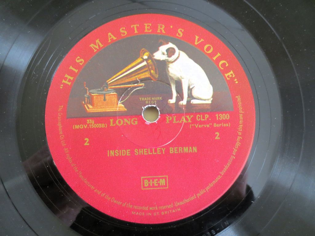 Shelley Berman – Inside Shelley Berman (1958) Vinyl LP