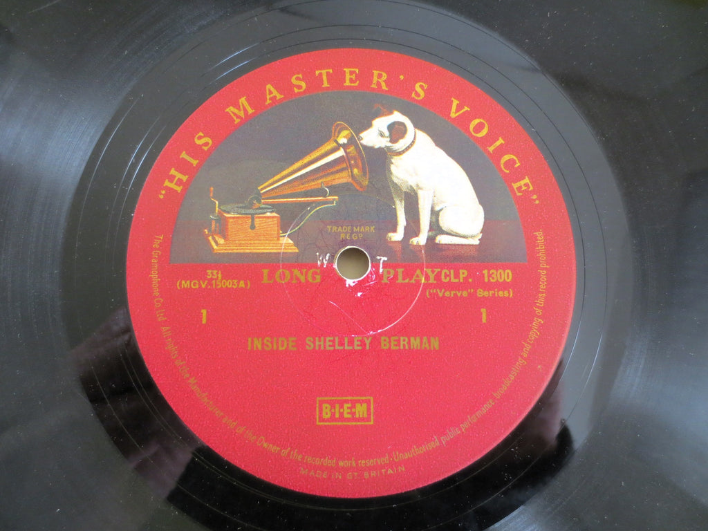 Shelley Berman – Inside Shelley Berman (1958) Vinyl LP