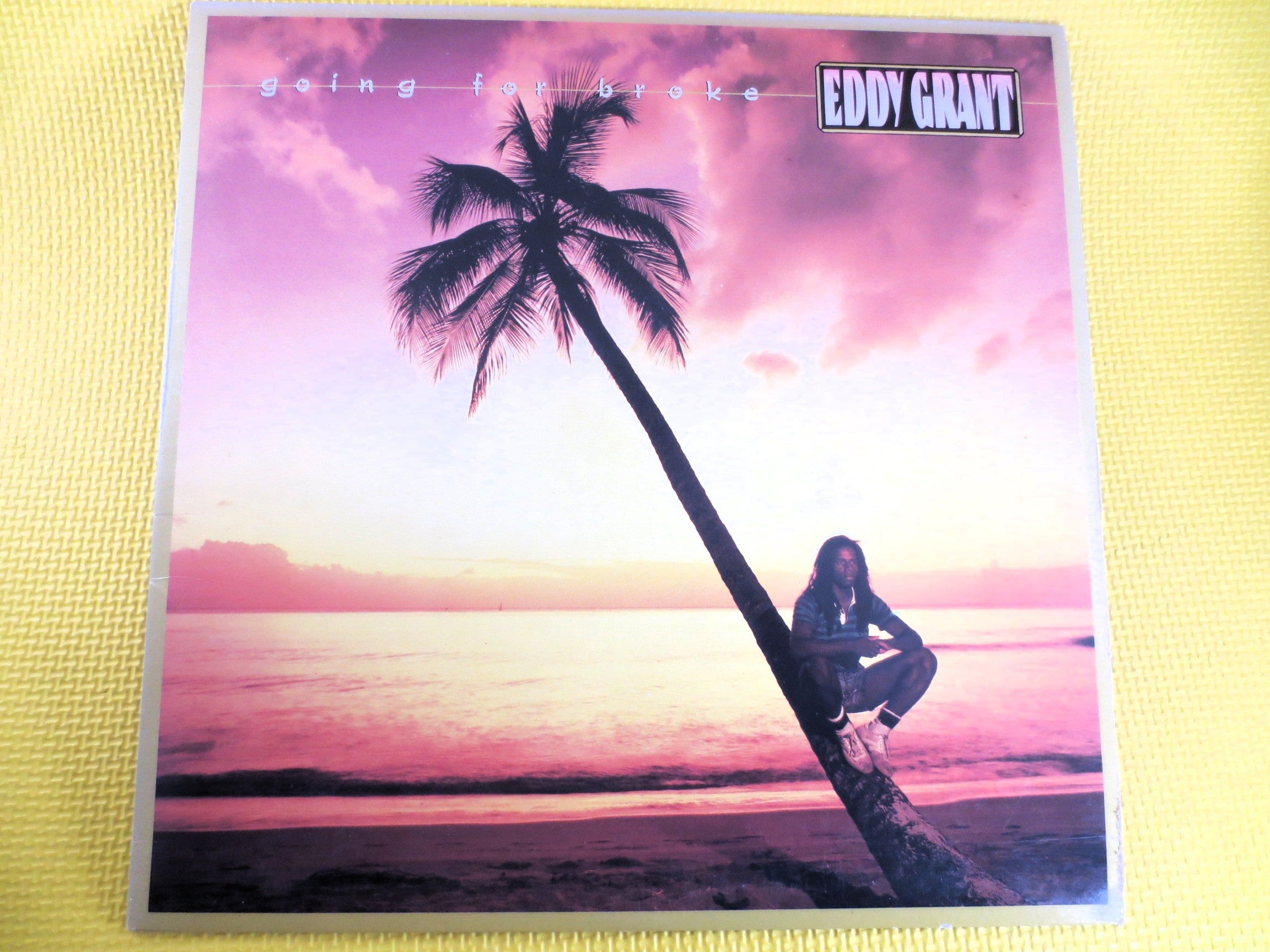 EDDY GRANT, Going for Broke, REGGAE, Vintage Album, 1984 Record, Vinyl Lp