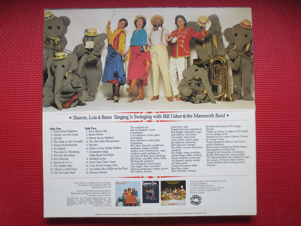 Sharon, Lois & Bram – Singing and Swinging (1980) Vinyl LP