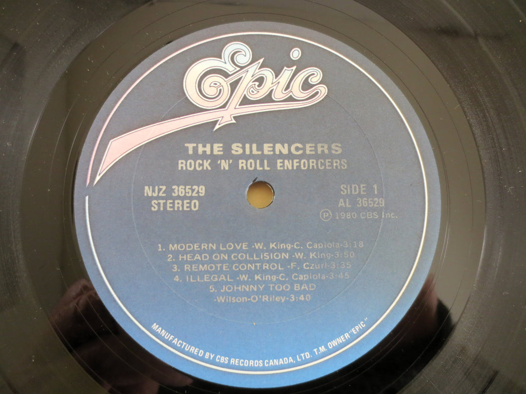 The Silencers – Rock 'n' Roll Enforcers (1980) Vinyl LP