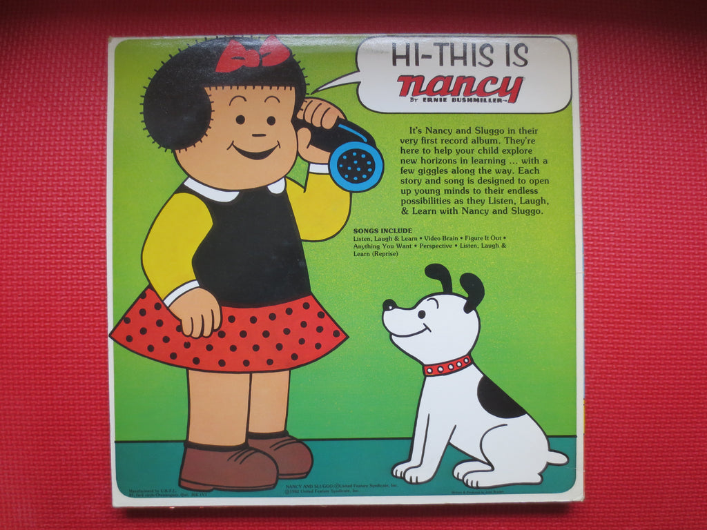 Nancy and Sluggo – Listen, Laugh and Learn (1982) Vinyl LP