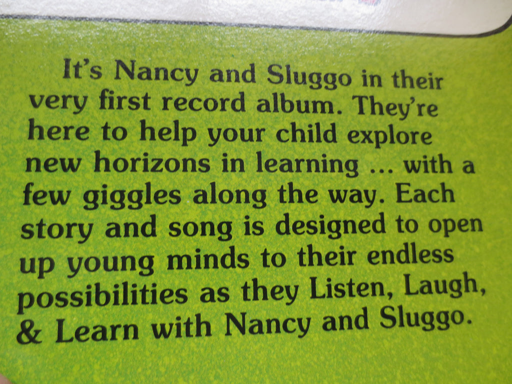 Nancy and Sluggo – Listen, Laugh and Learn (1982) Vinyl LP