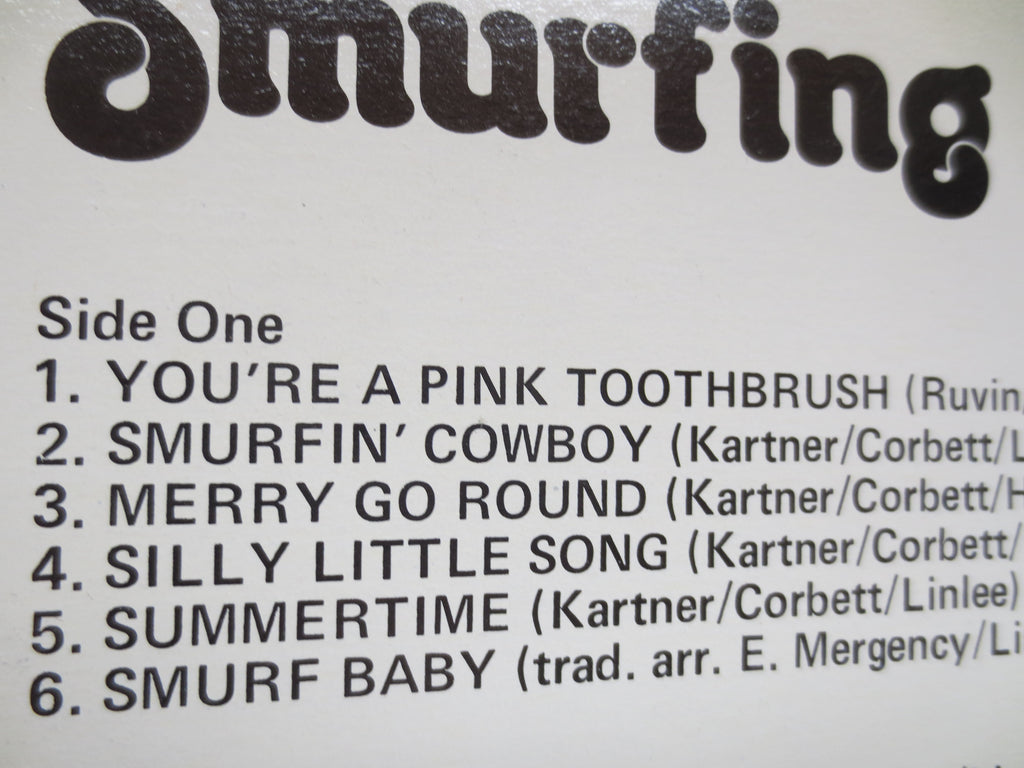 The Smurfs – Smurfing Sing Song (1980) Vinyl LP