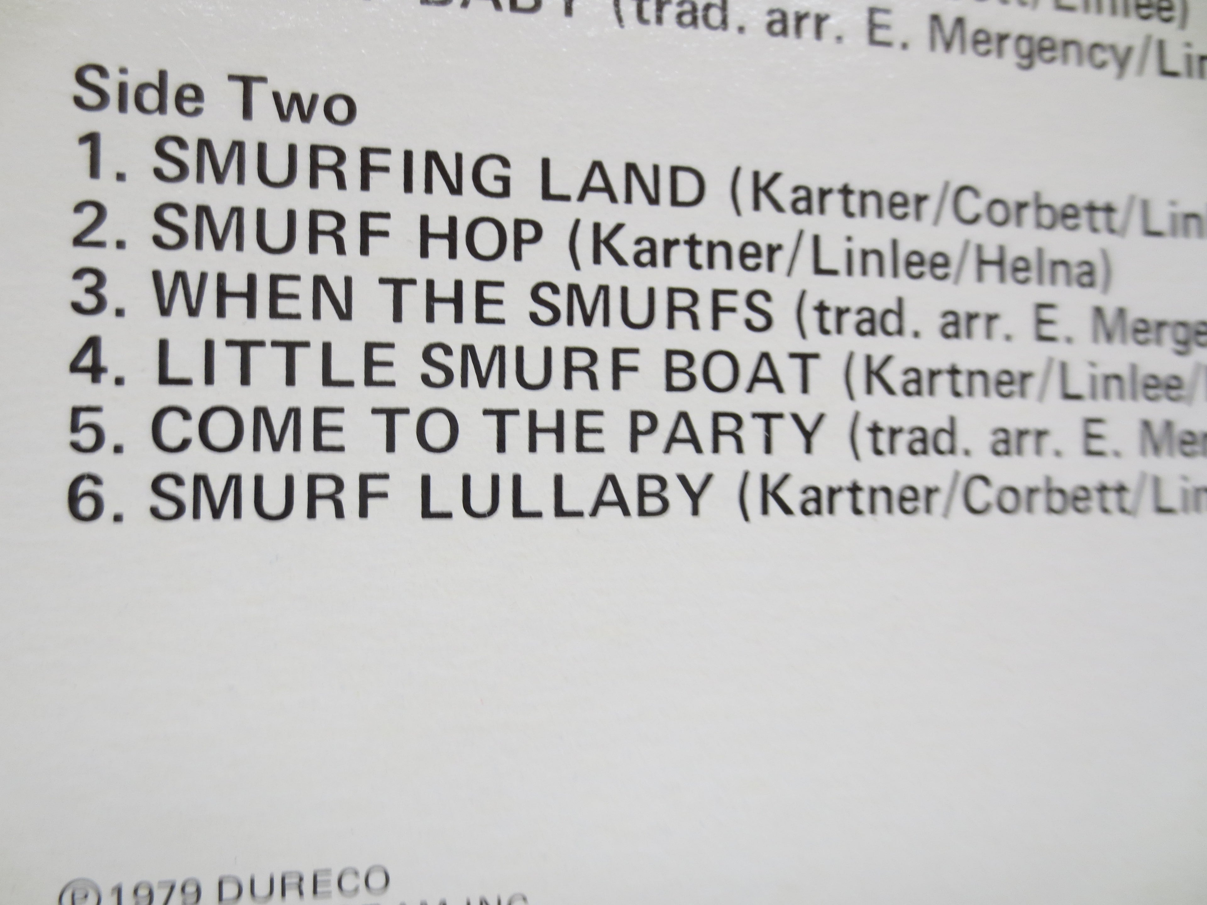 The SMURFS, SMURFING Sing Song, Childrens Records, Vintage Vinyl, Kids Records, Vinyl, Record, Vinyl Record, 1980 Records